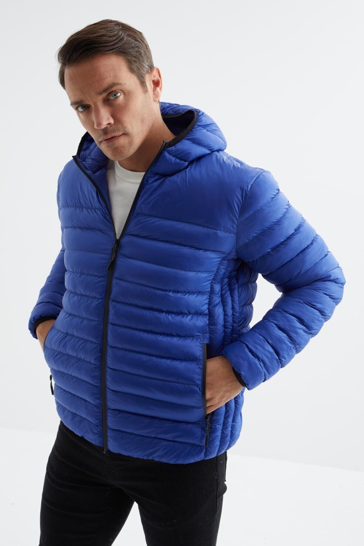 Mens puffer shop jacket tommy
