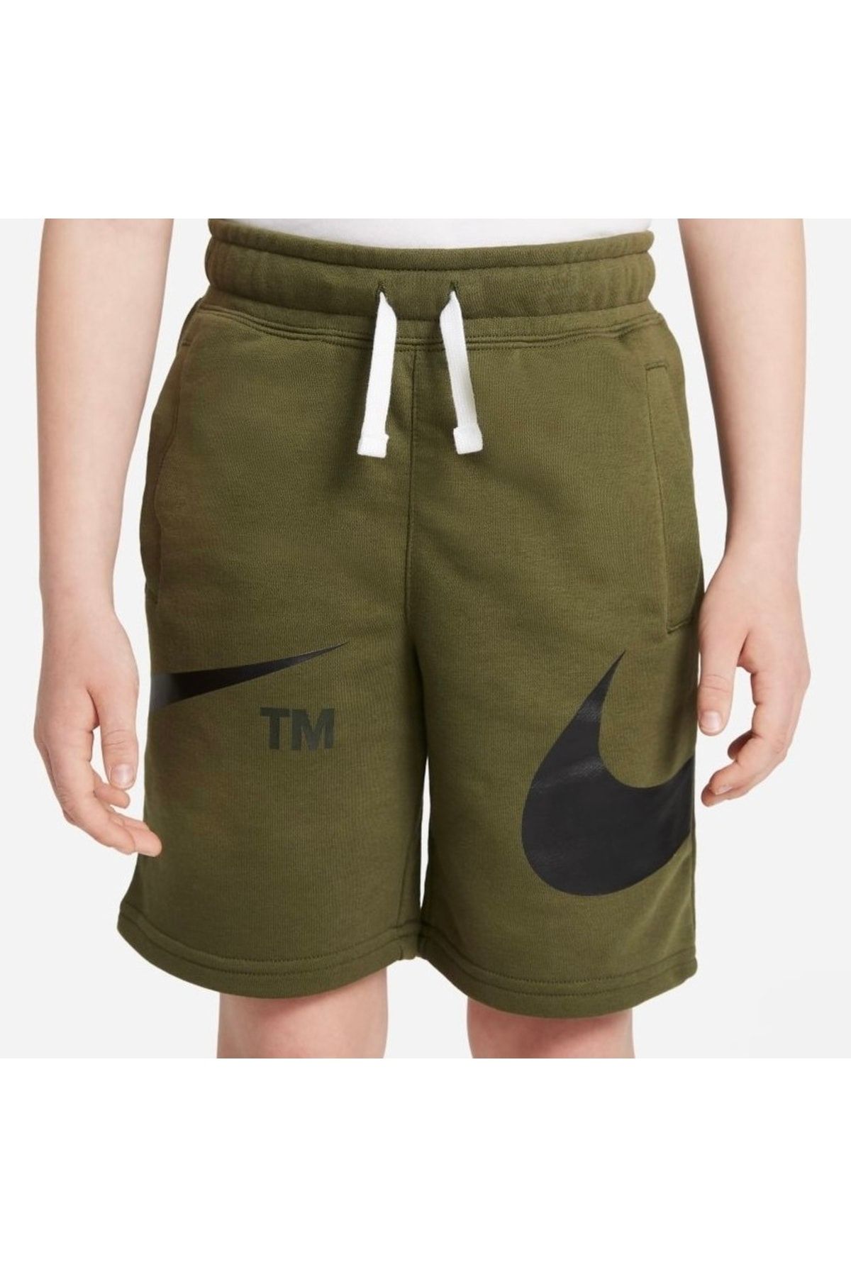 Nike army green shorts hotsell
