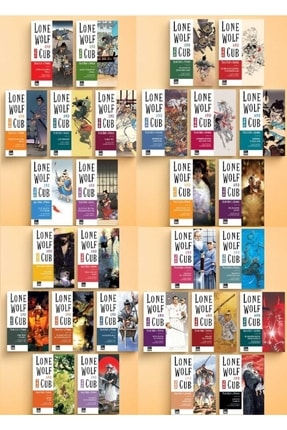 Marmara Çizgi Lone Wolf And Cub / Yalnız Kurt Ve Yavrusu 1-28 Cilt Set - Manga