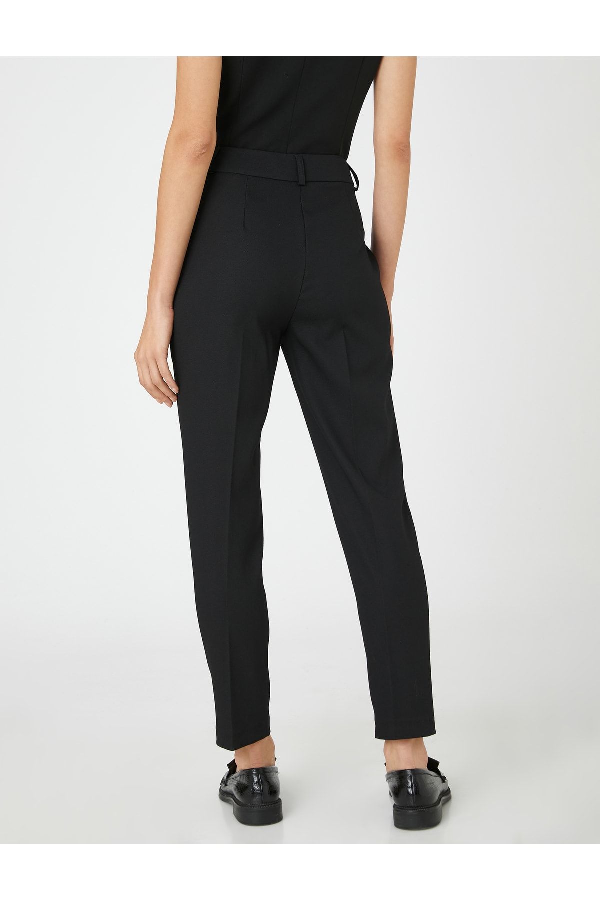Koton Cigarette Trousers High Waist Pocket Trendyol