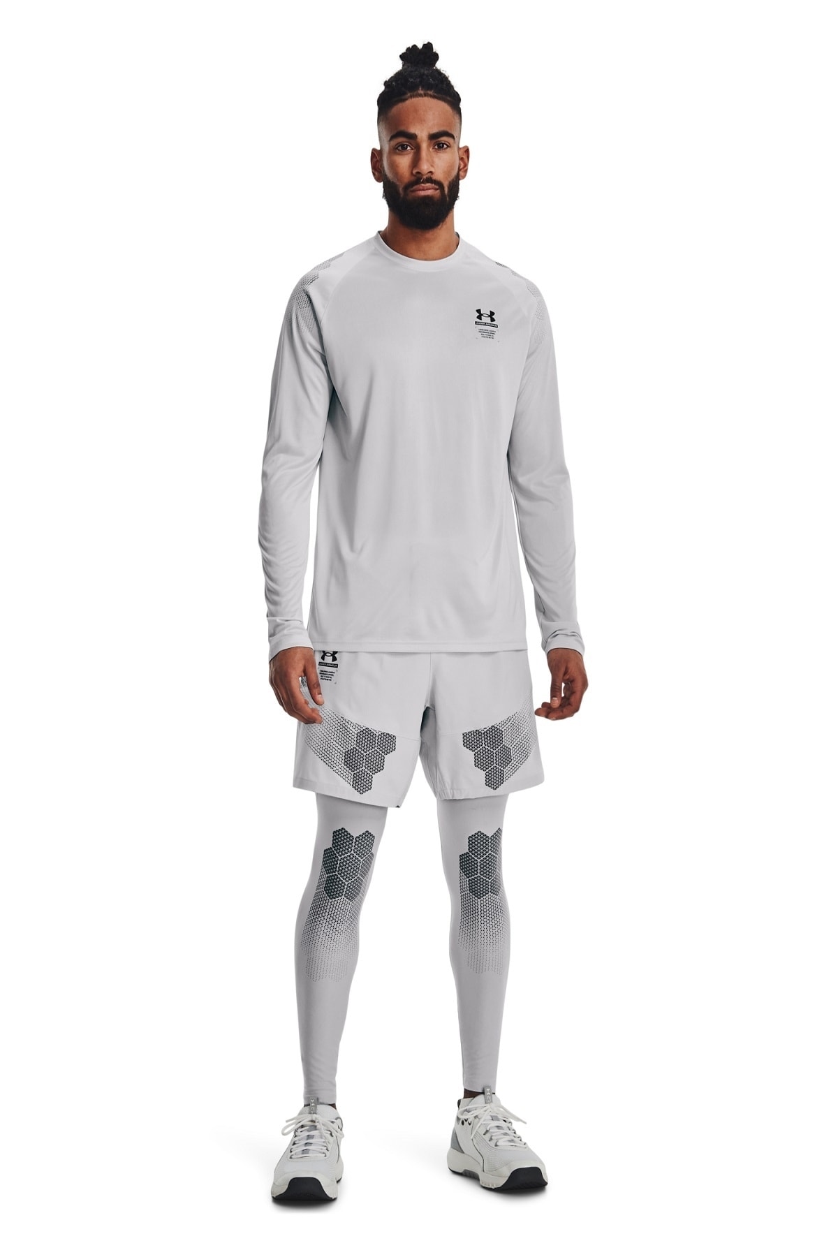 آندر آرمور شلوارک مردانه UA Armourprint مدل Woven کد 1370416-014