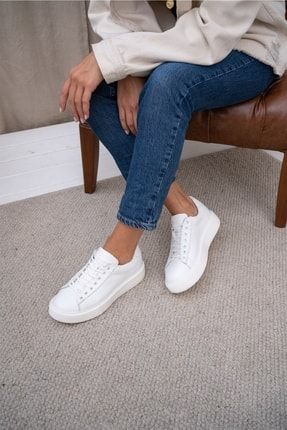 Cool Beyaz Deri Spor Ayakkabı Cool-48