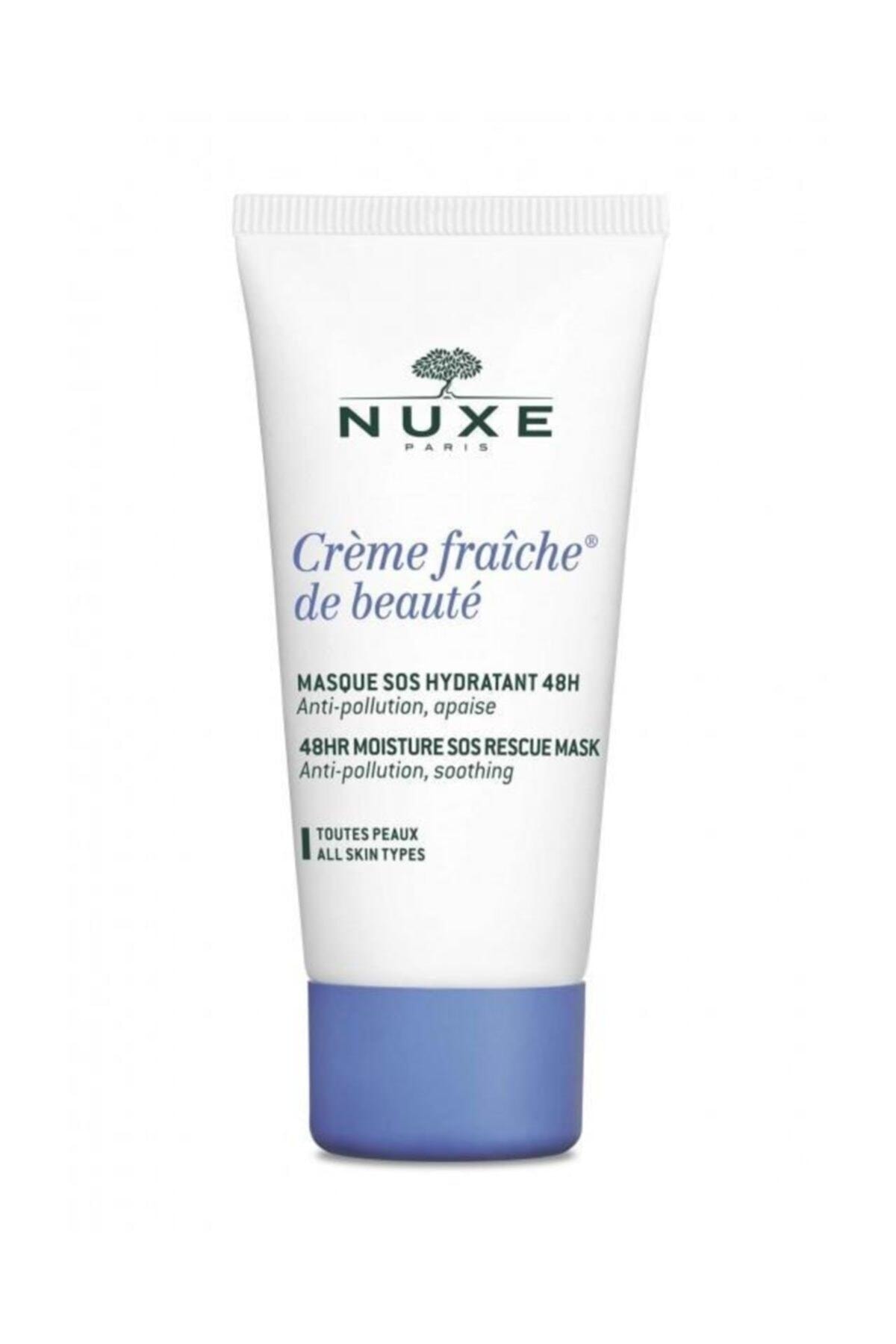Nuxe Creme Fraiche De Beaute Masque Sos Hydratant - 48 Saat Nemlendirici & Yatıştırıcı Nem Maskesi 5