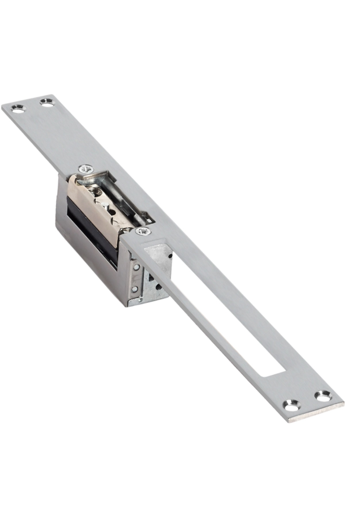 Electric Door Equivalent Push Open Stainless Mirror Latch Adjustable