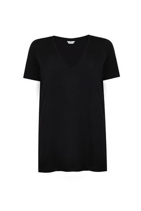 Daphne T-shirt Siyah - Black DBT017