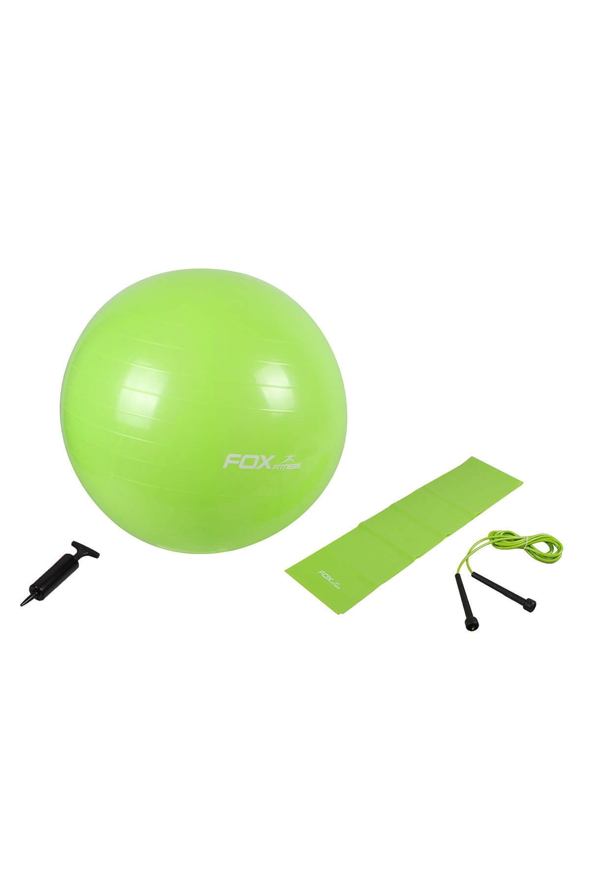 FOX FITNESS Fox Fitness Energy Pilates Seti Yeşil