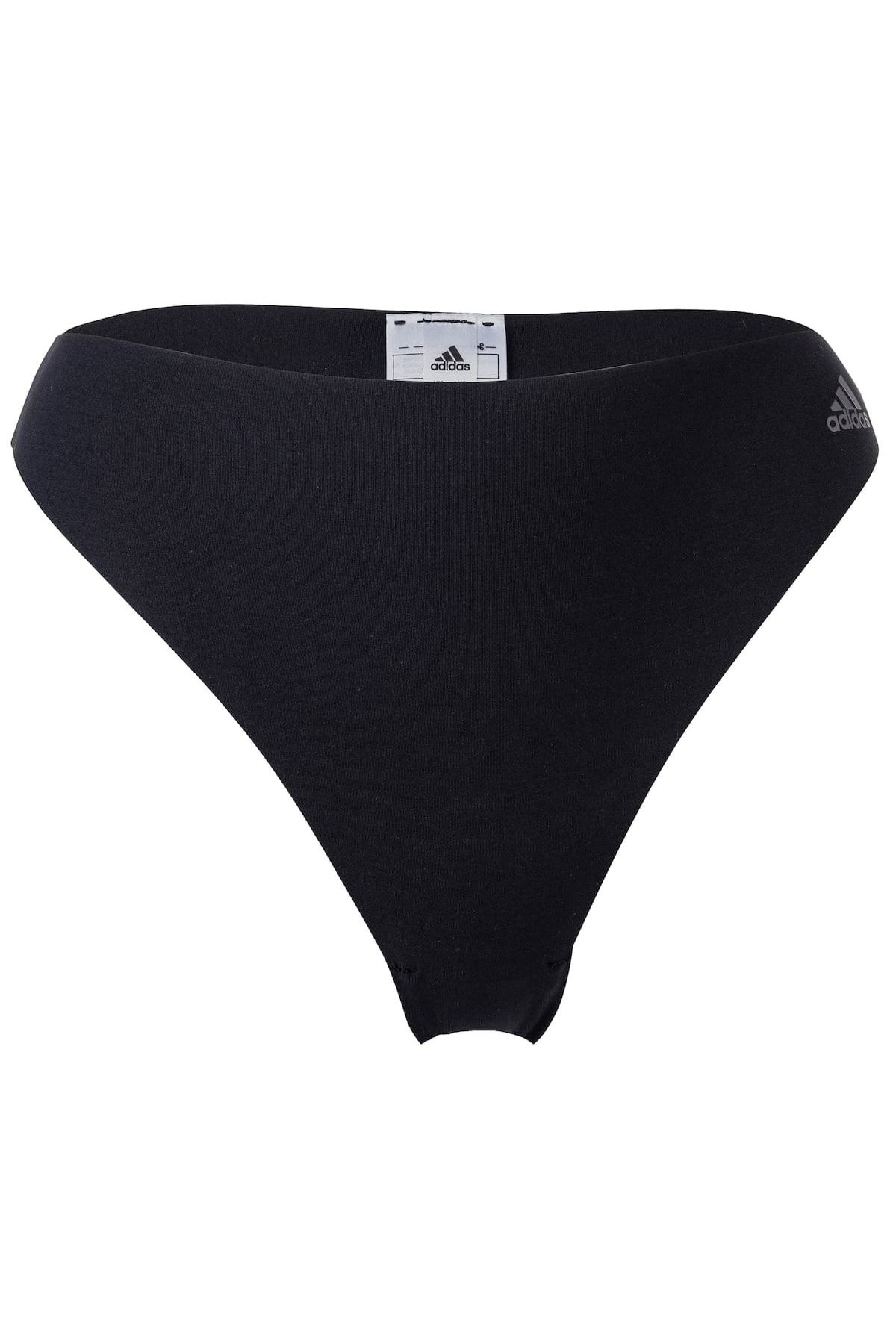 adidas-2er-Pack Damen String – Tanga, Slip, Micro Cut-Free, Logo, Uni 4
