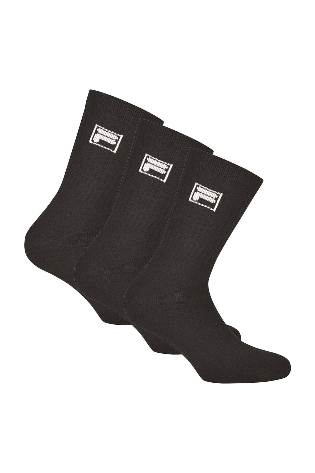 FILA Socken Schwarz 3er-Pack