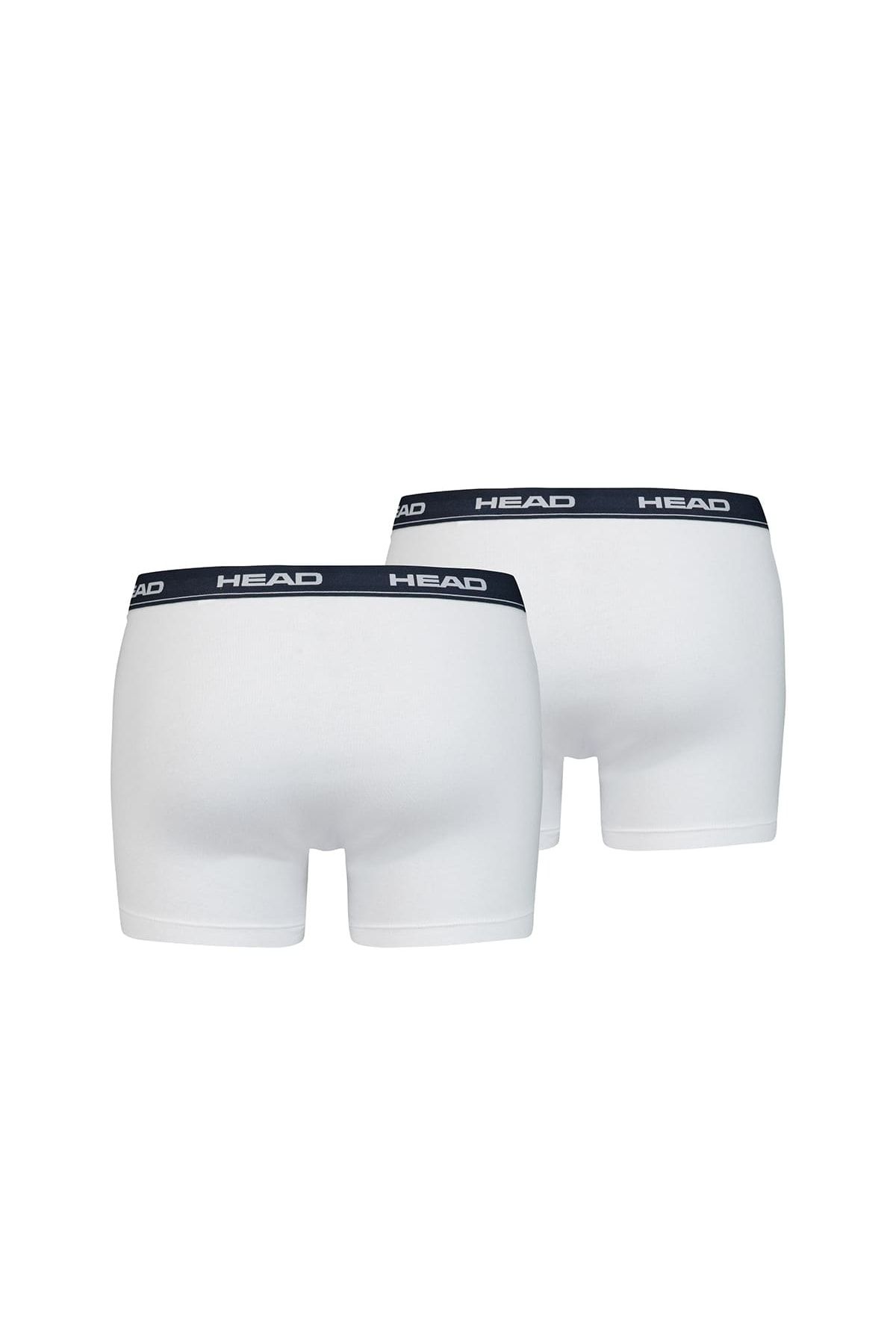 Head-Herren Boxershorts im 2er-Pack – Baumwoll Stretch, Basic, Einfarbig 2