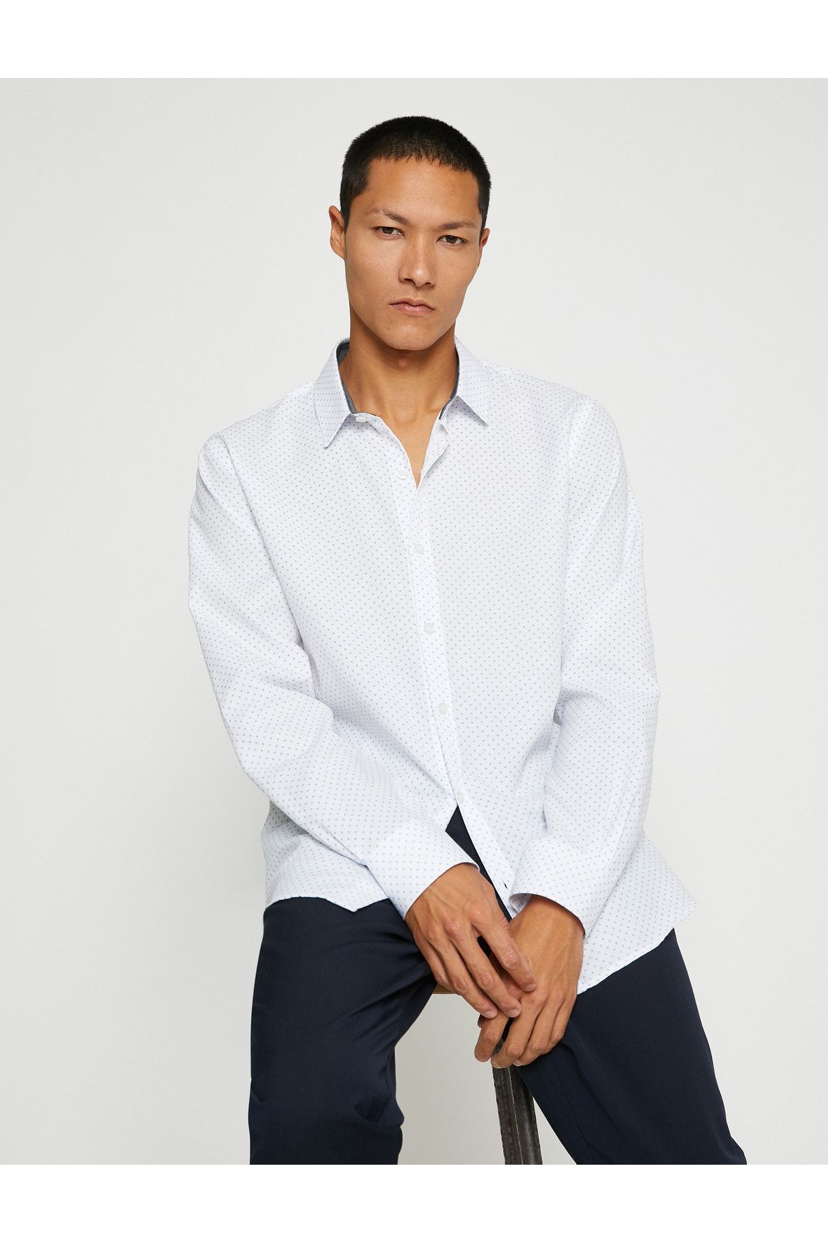 Koton Hemd Weiß Regular Fit