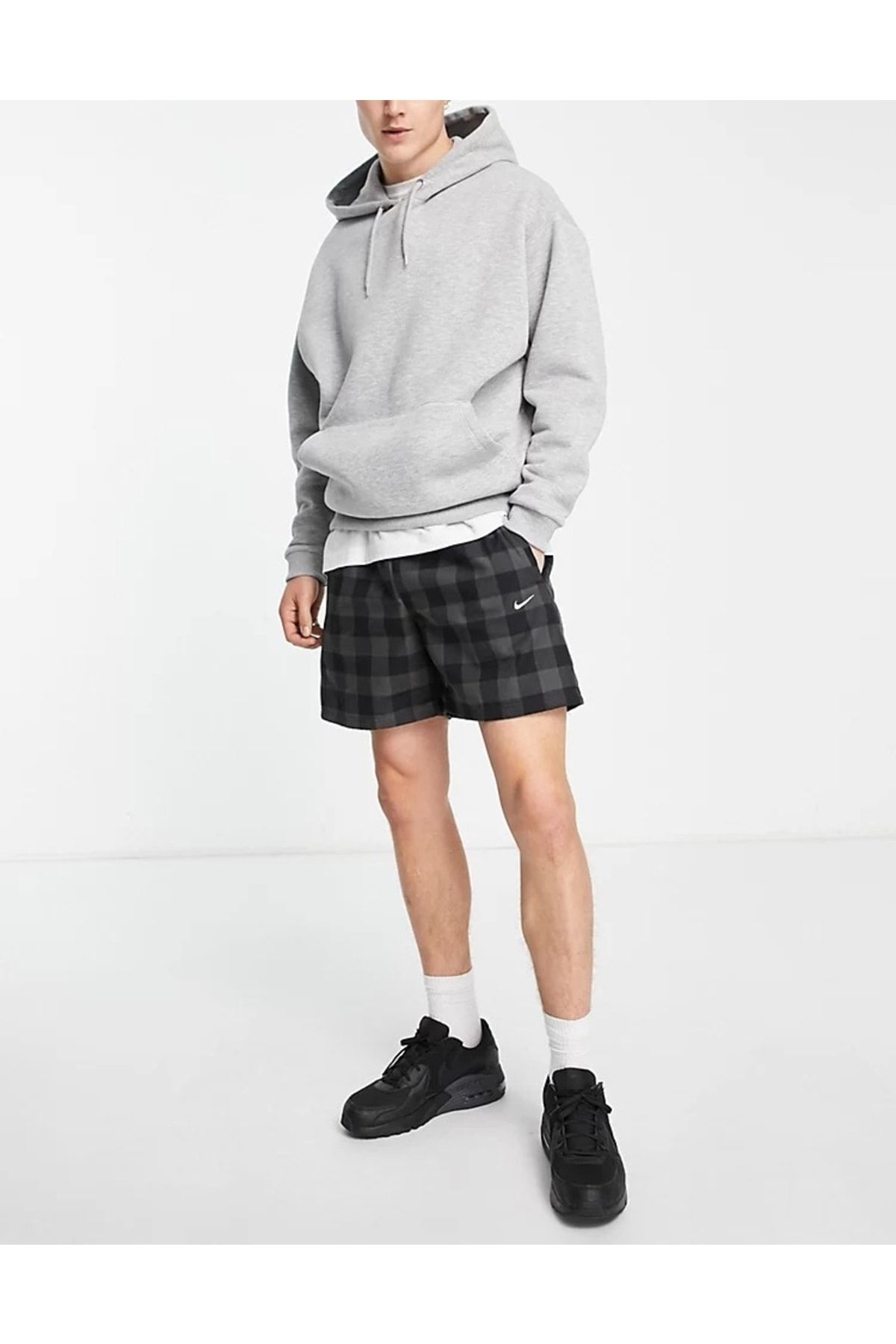 Nike Life Unlined Plaid Men s Shorts Trendyol