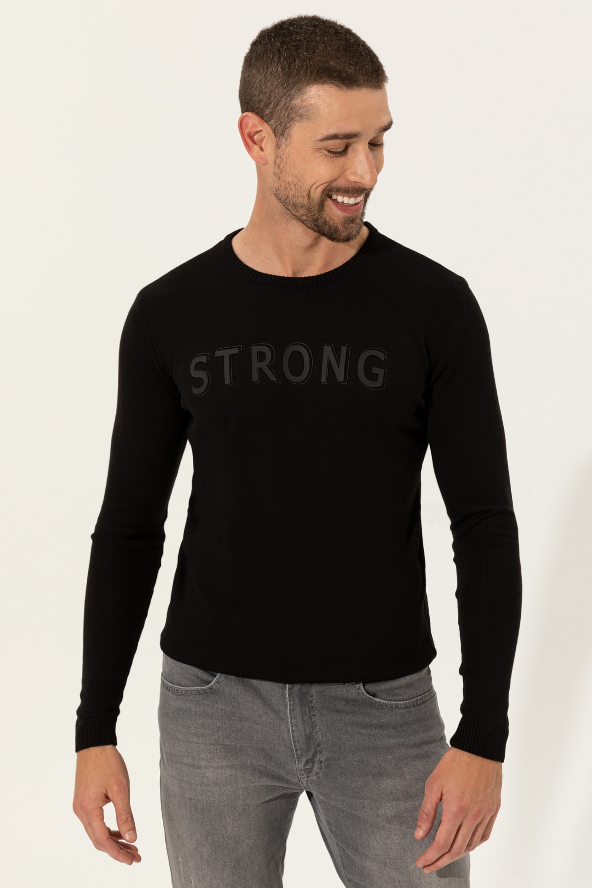 پلیور مردانه راسته آستین بلند | پیر کاردین Pierre Cardin G021SZ0TK.000.1277616 - تصویر 2