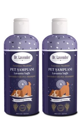 Lavanta Yağlı Köpek Şampuanı 400 Ml Antiseptik Pet Şampuan 2 Adet 4985709