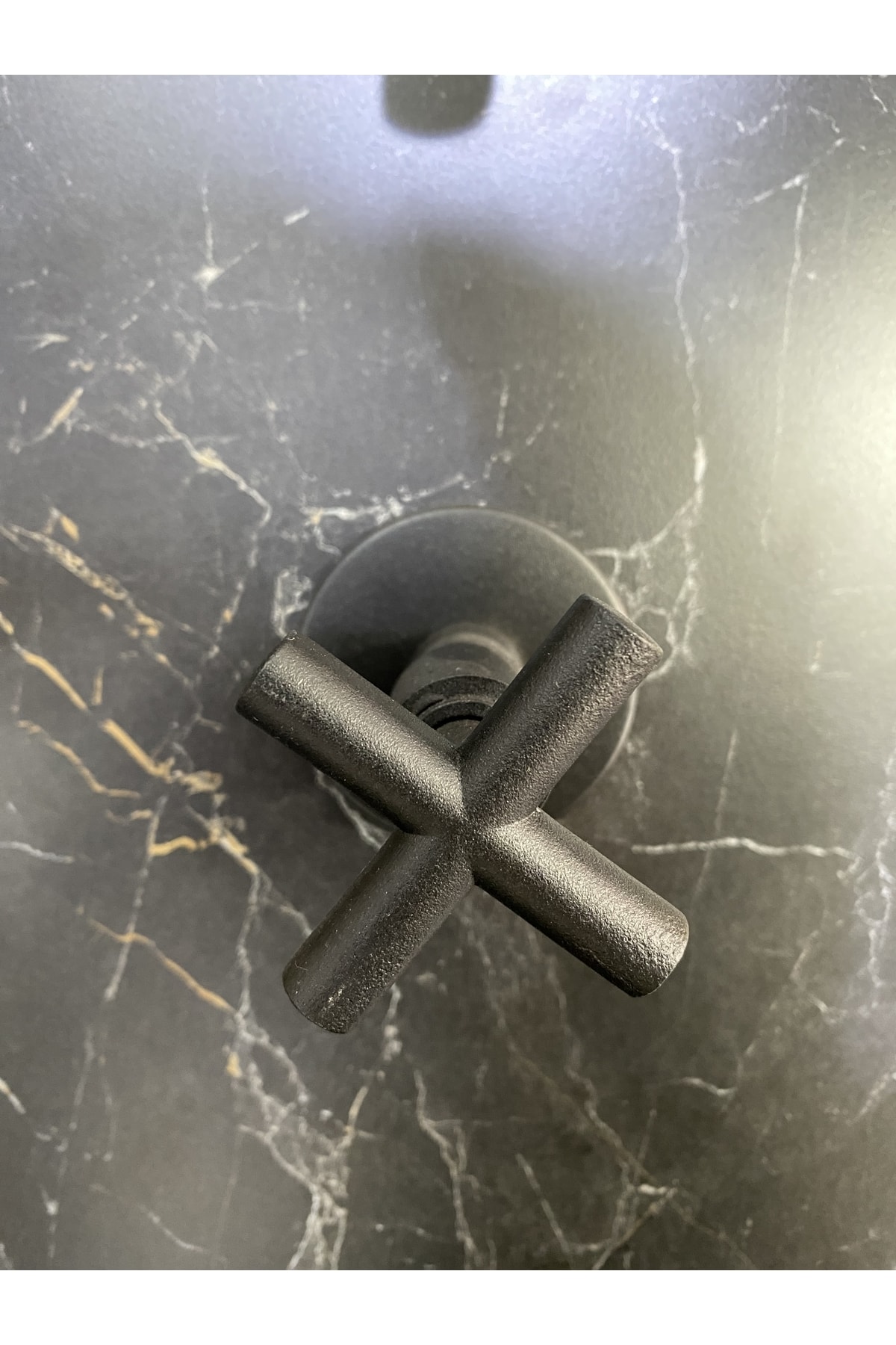 İSAOĞLU YAPI Siyah Taharat Musluğu Mat Siyah Taharet Musluk Siyah Ara Musluk 5 Yıl Garantili