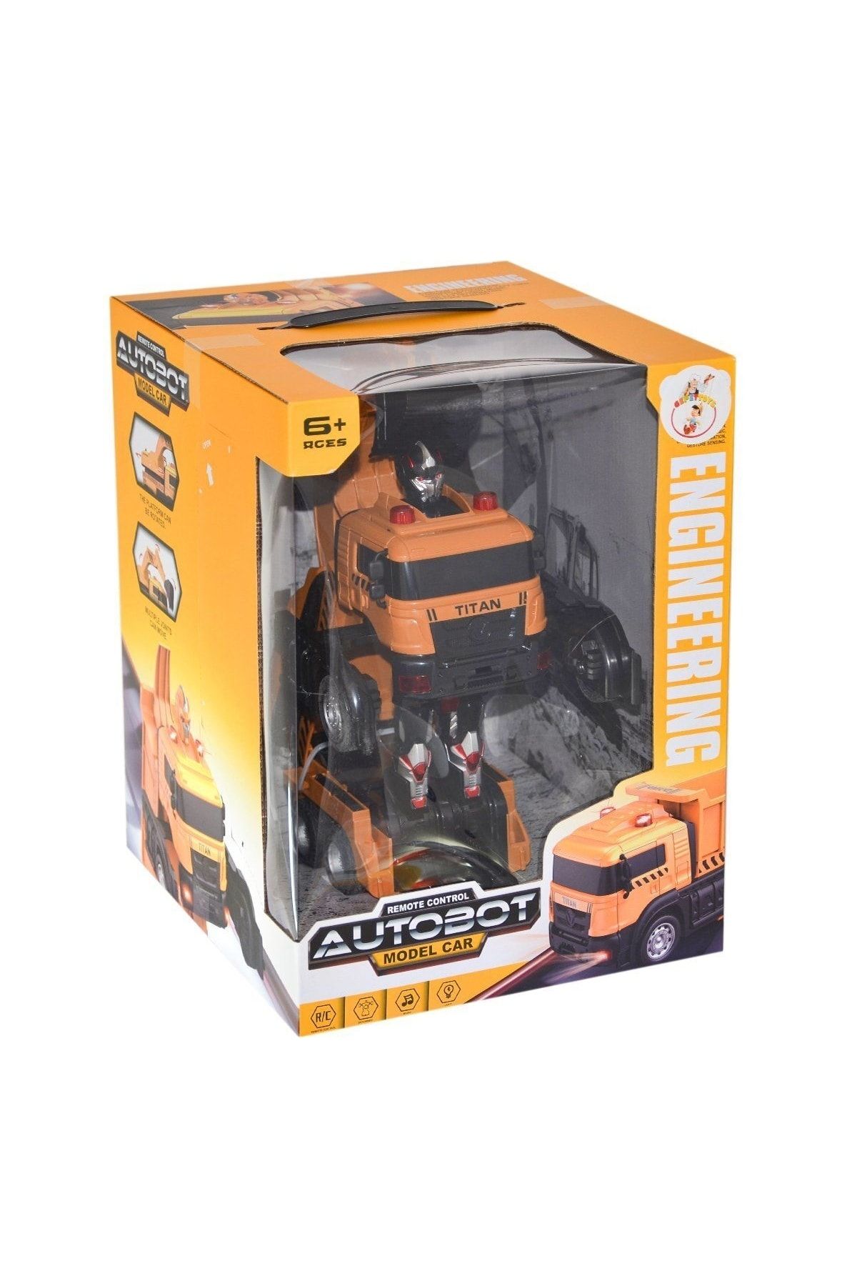 İndirim Gezegeni 686-1 Uzaktan Kumandalı Robot Excavatör -gepettoys NY9193