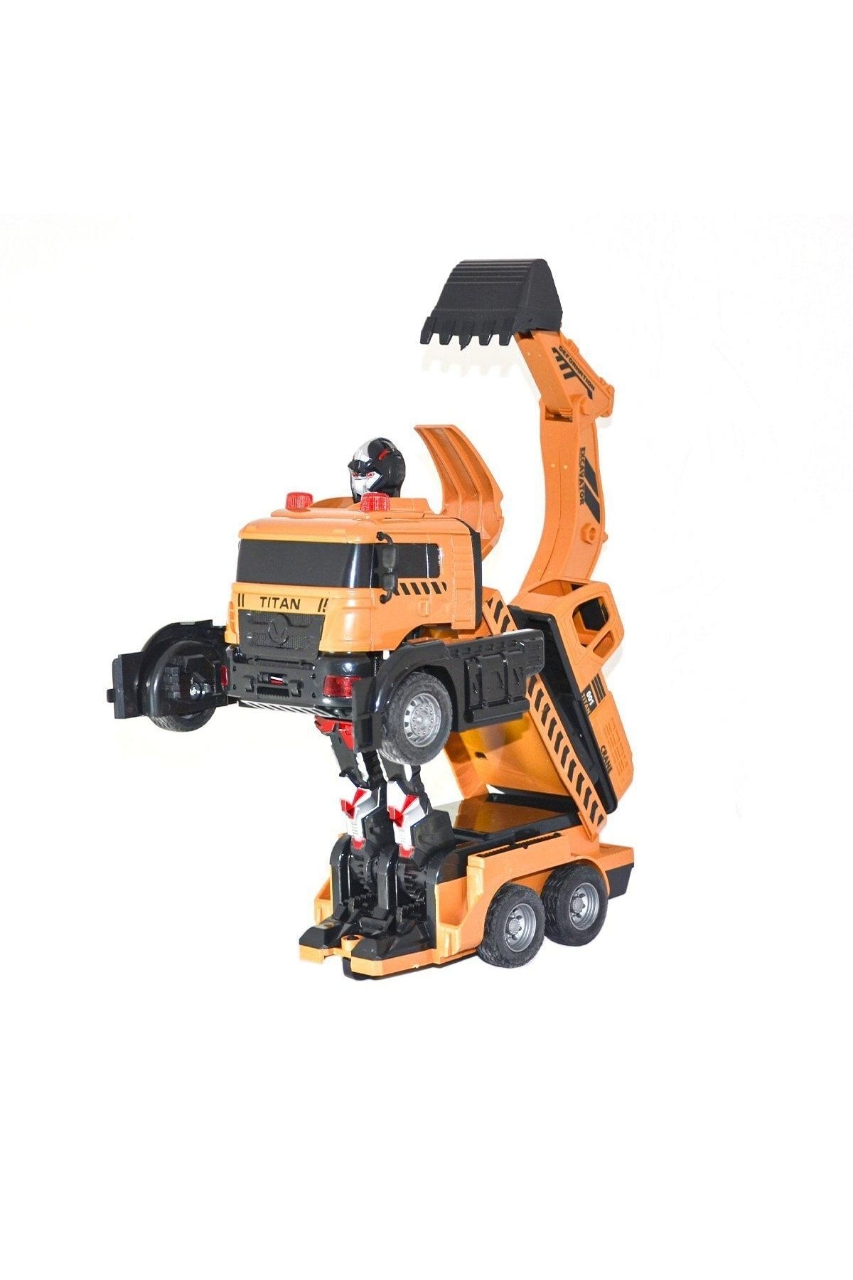 İndirim Gezegeni 686-1 Uzaktan Kumandalı Robot Excavatör -gepettoys NY9193