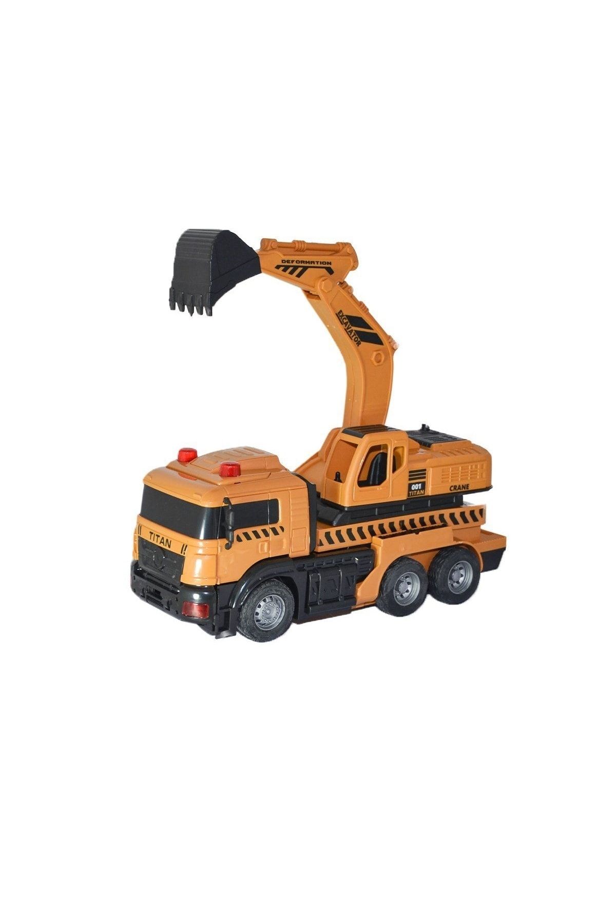 İndirim Gezegeni 686-1 Uzaktan Kumandalı Robot Excavatör -gepettoys NY9193