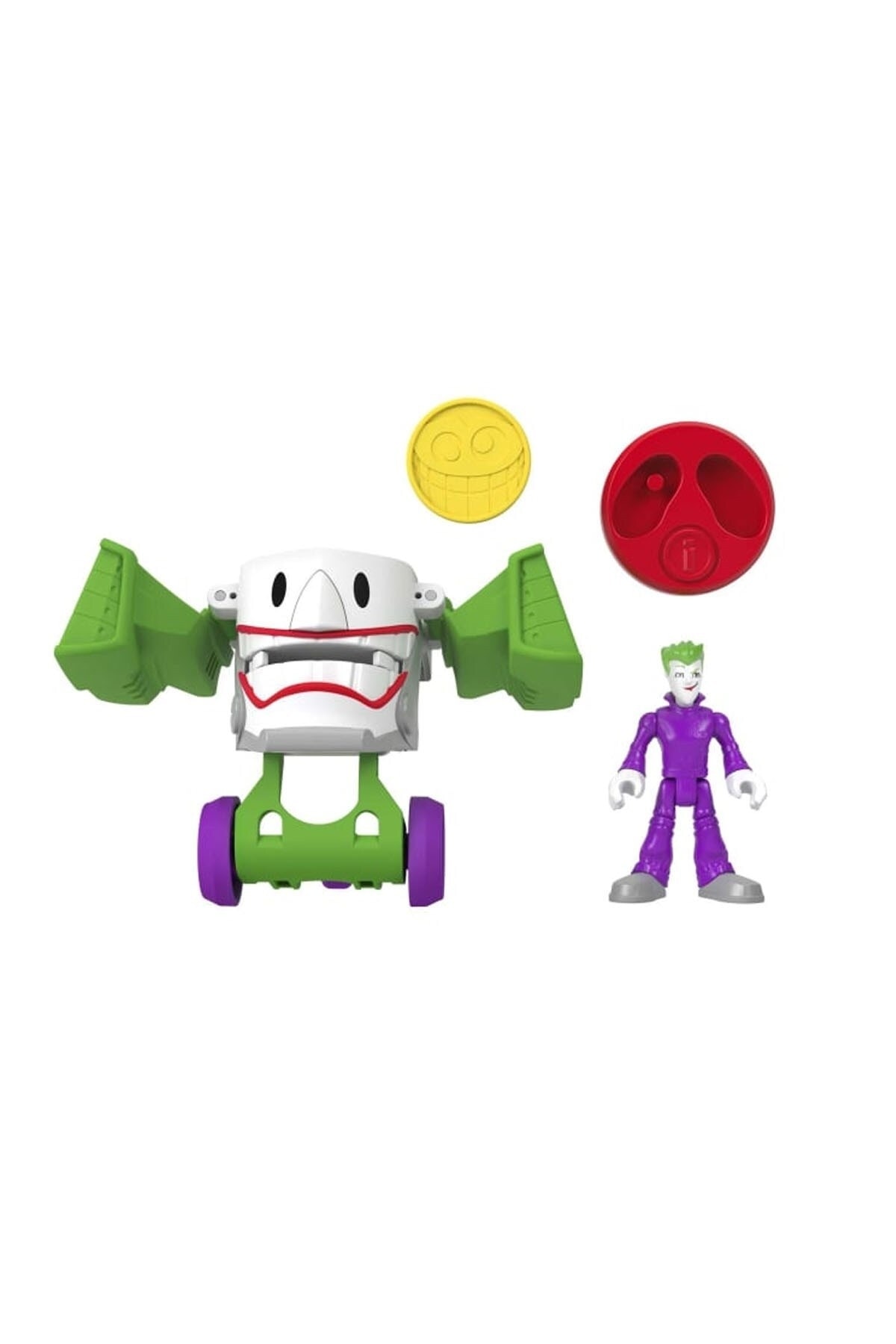 Imaginext Dc Super Friends Head Shifters Serisi Joker Hgx92