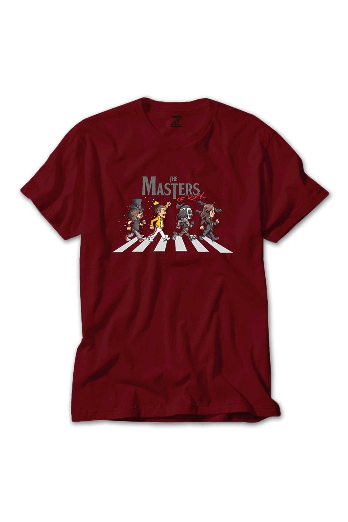Z zepplin Tricou Roșu Master Of Rock Unisex - XL
