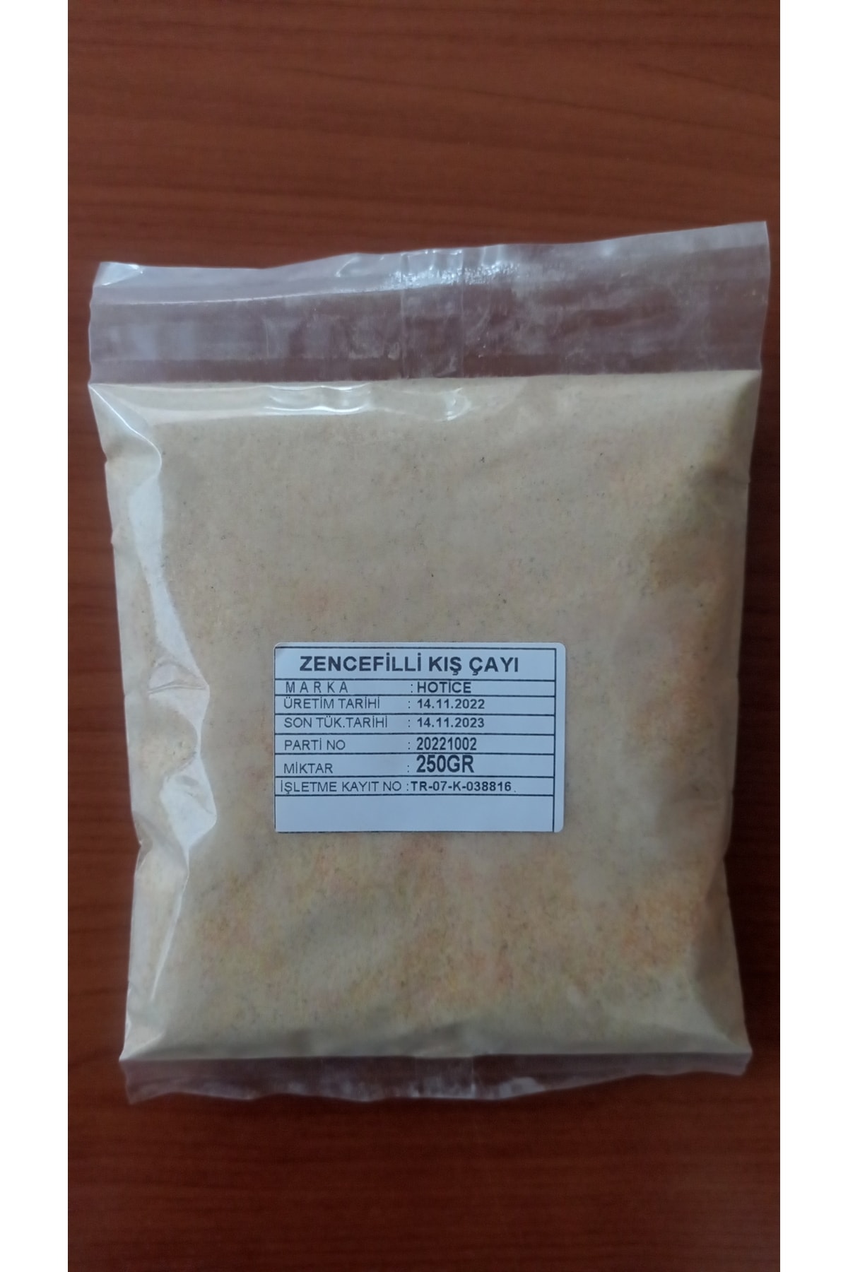 hot ice Zencefilli Kış Çayı 250gr