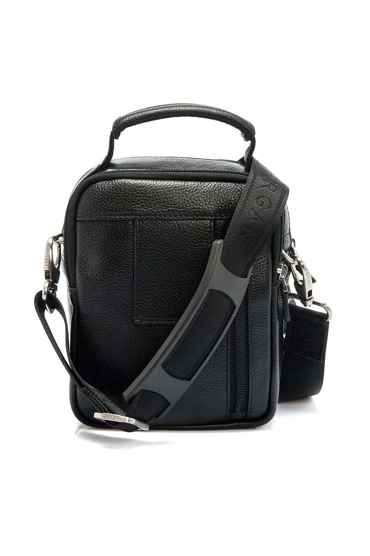 Tergan Messenger Bag Black Plain