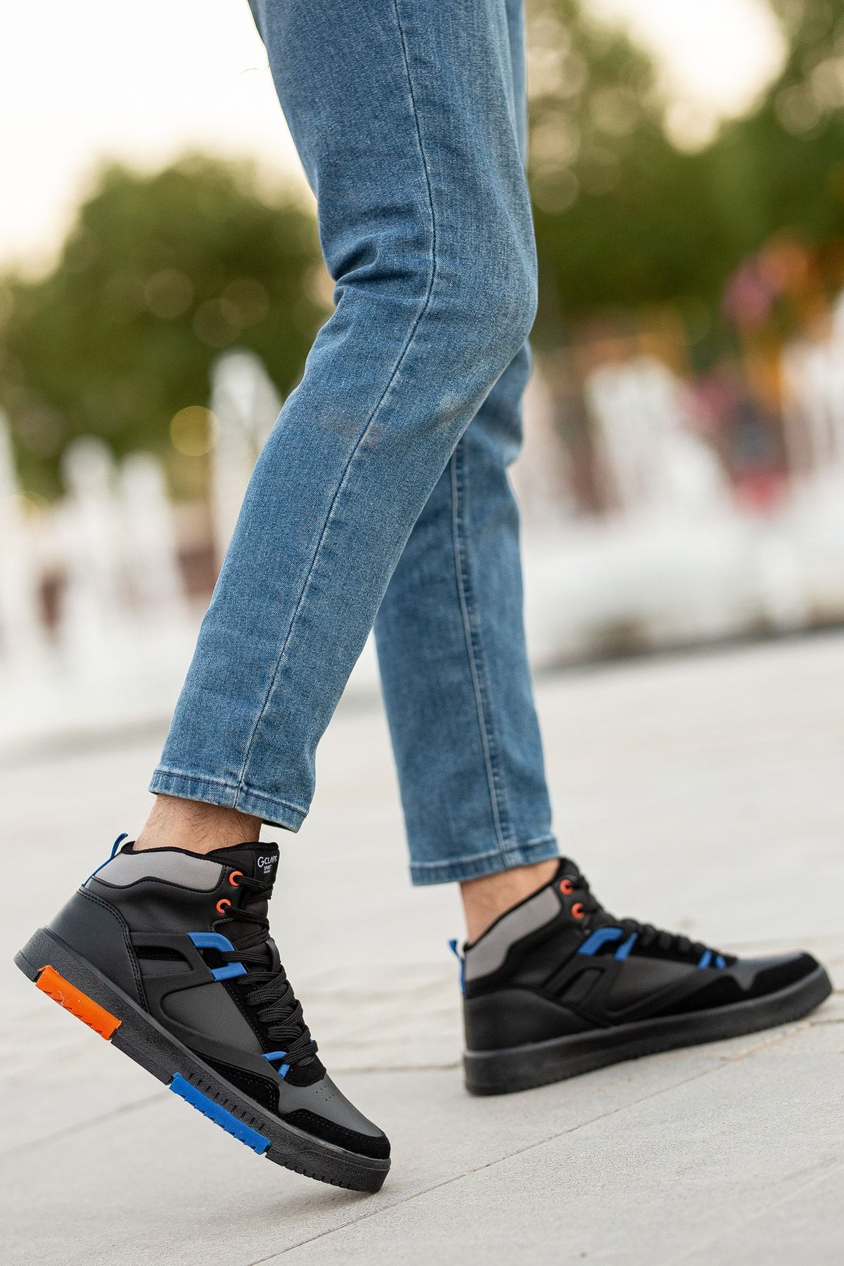 Basketball shoes clearance with thick soles