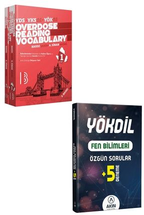 Benim Hocam Overdose Reading Vocabulary + Fen Bilimleri Özgün Sorular +5 Deneme YOKDILFEN52