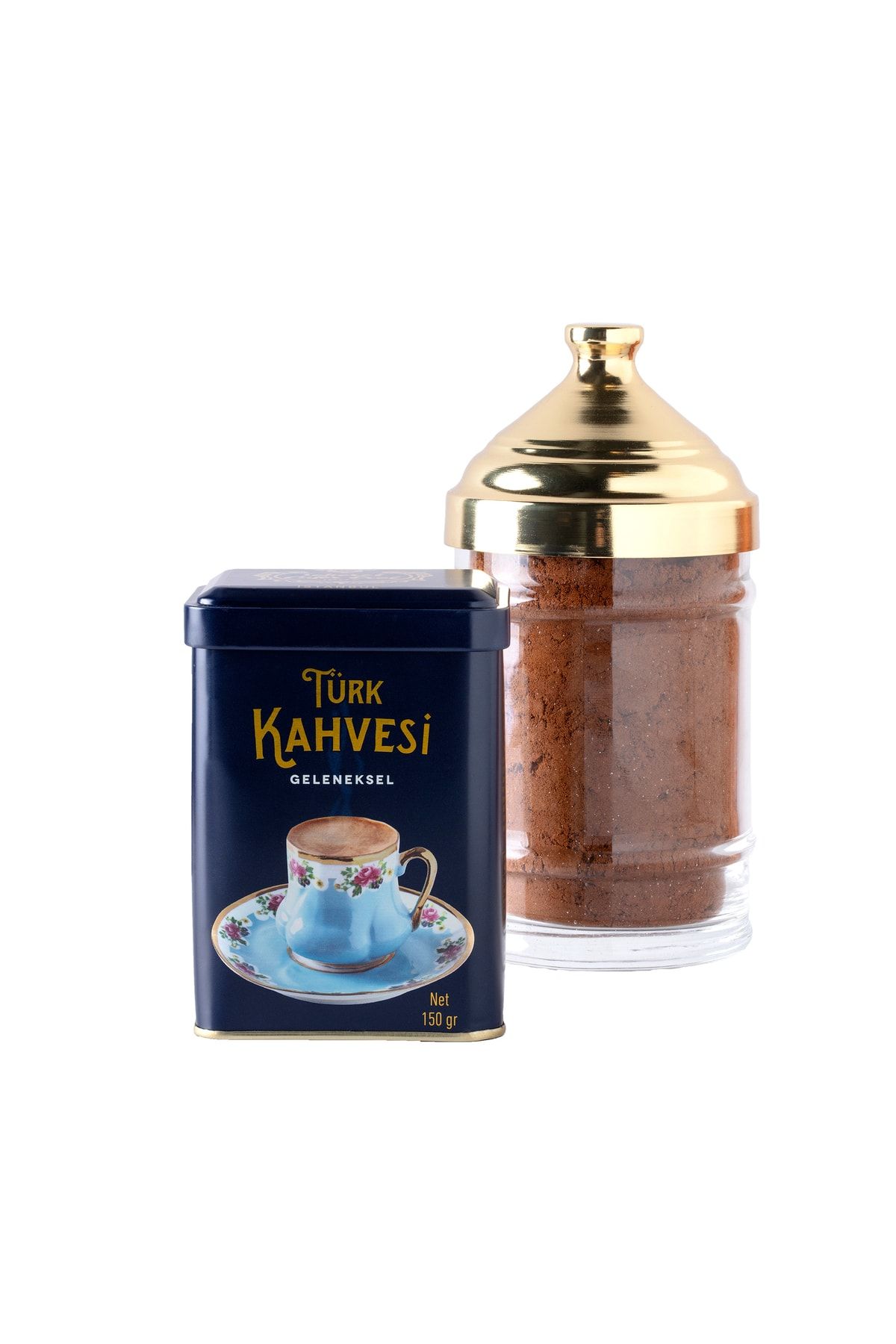 Şekerci Cafer Erol Retro Teneke Kutu Türk Kahvesi