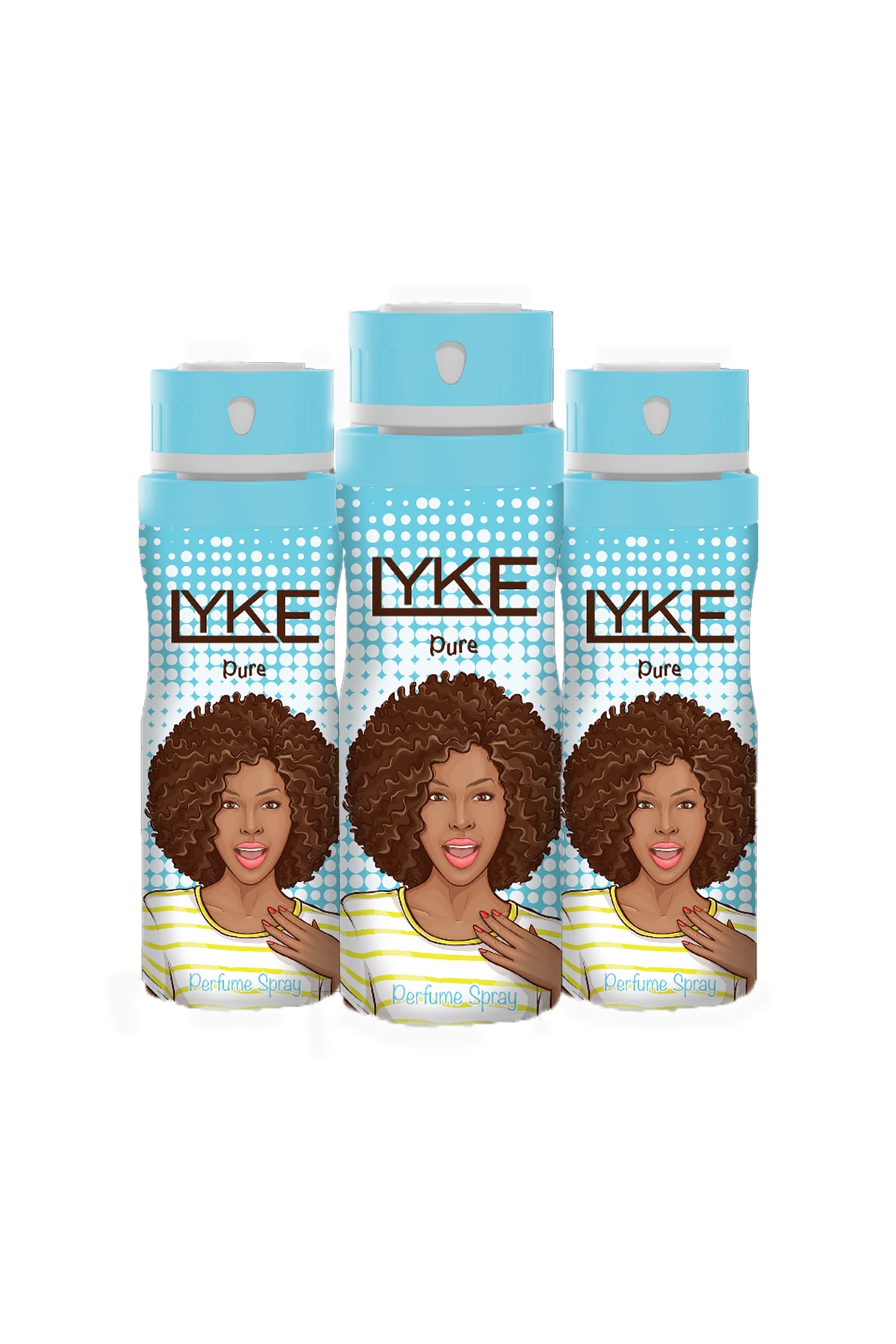 Lyke Pure Kadın Deodorant Sprey 200 ml X 3 Adet