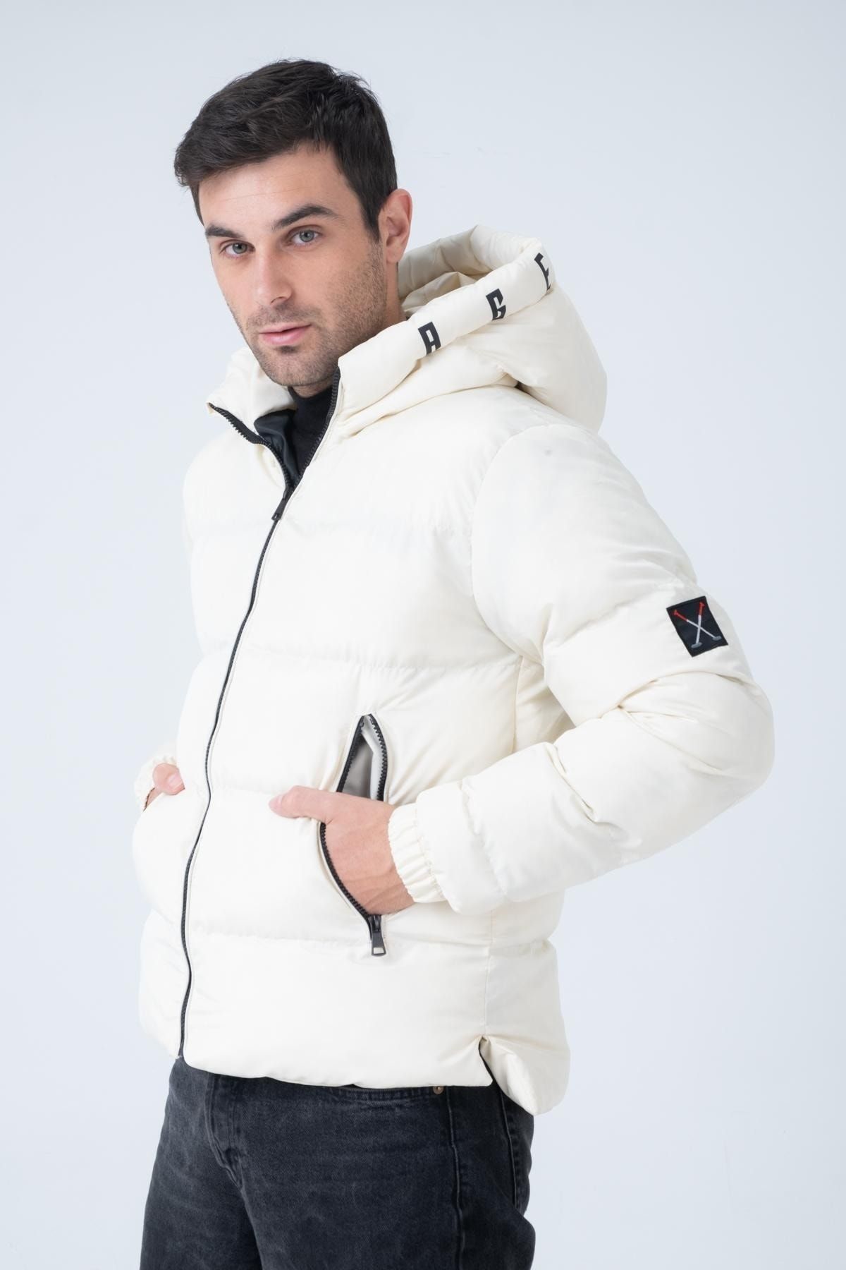 Polo bubble coat men clearance