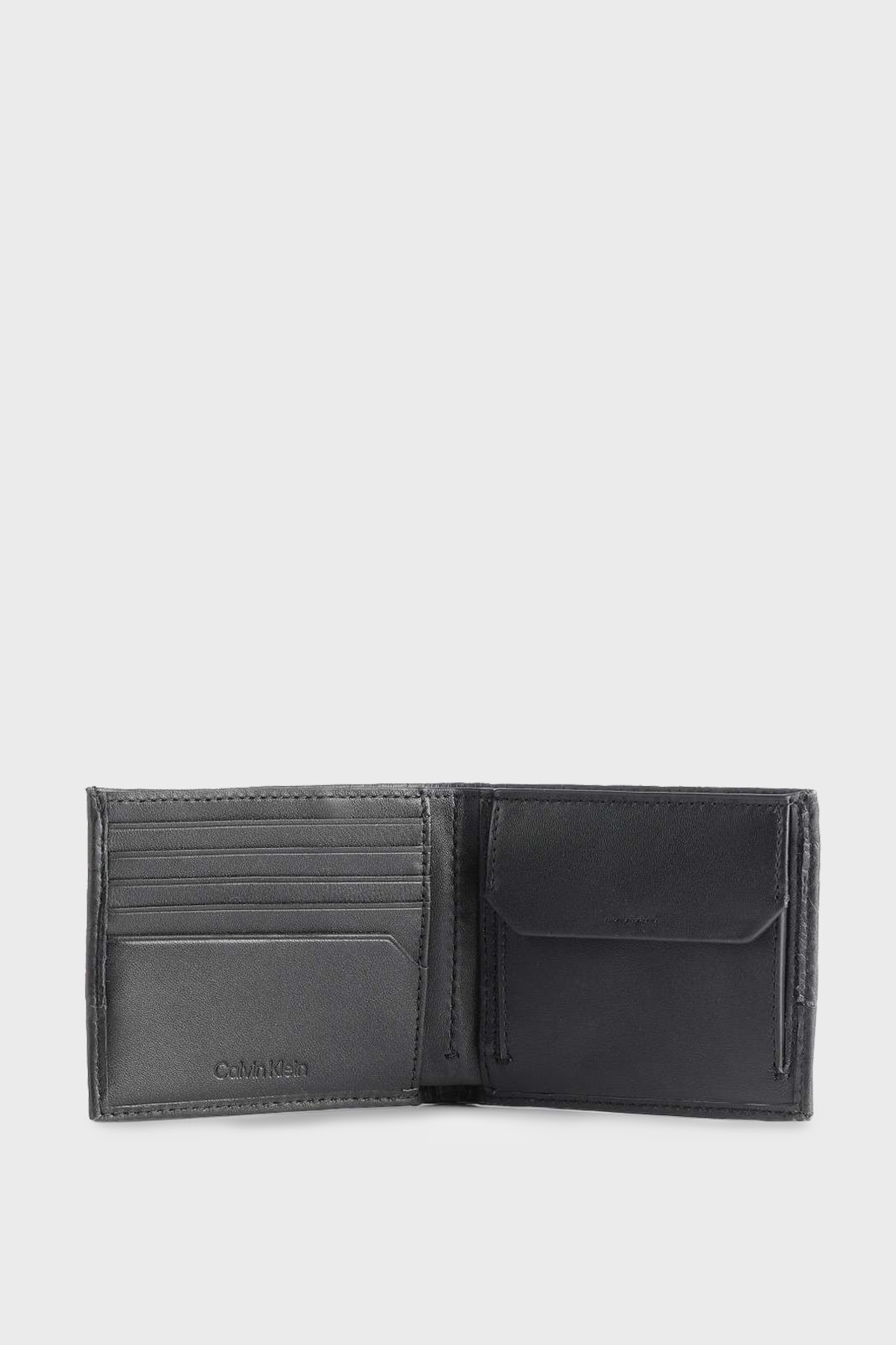 Calvin Klein Wallet - Black - With Slogan - Trendyol
