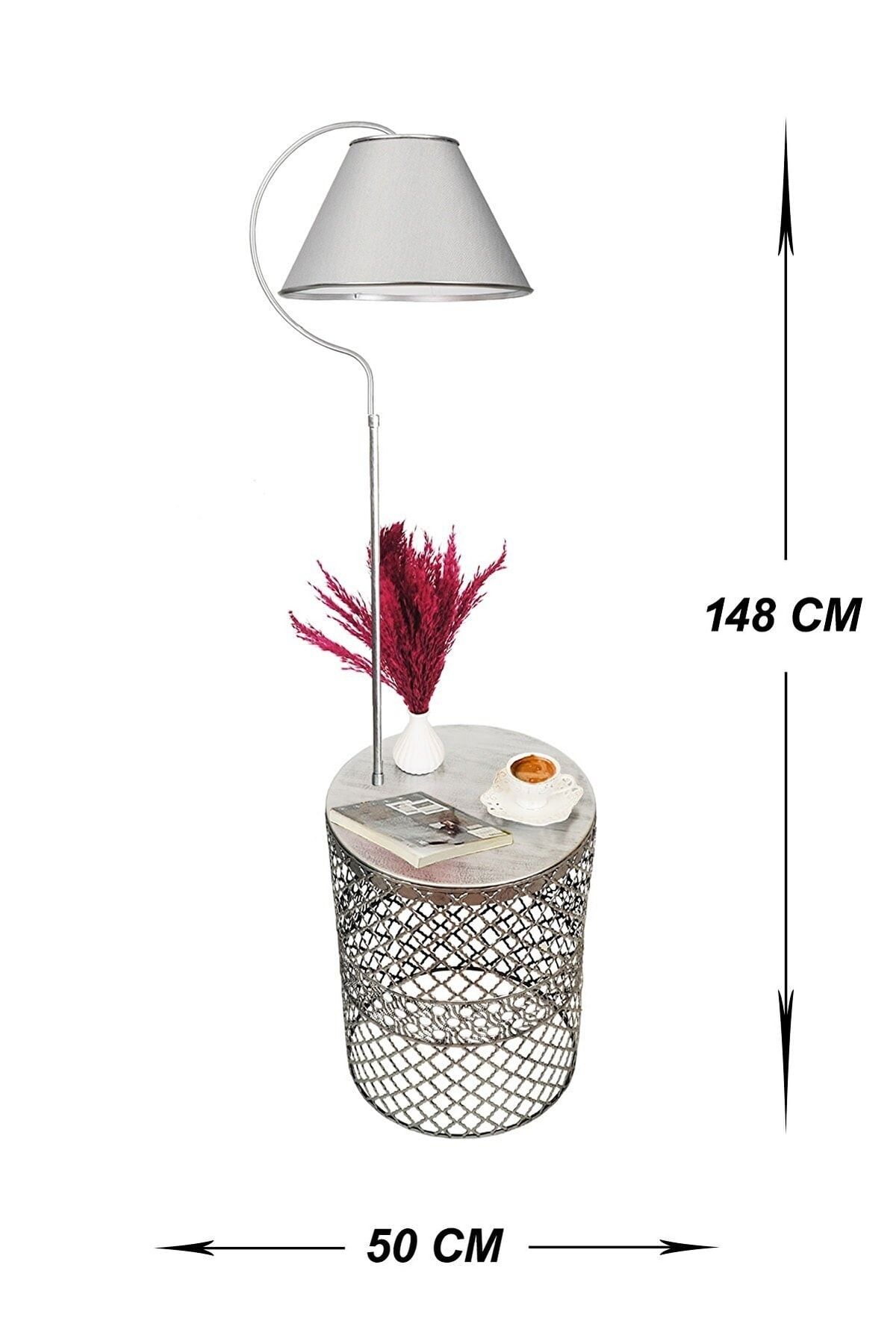 MG HOME-Modern Design Coffee Table Floor Lamp - Corner Lighting 3