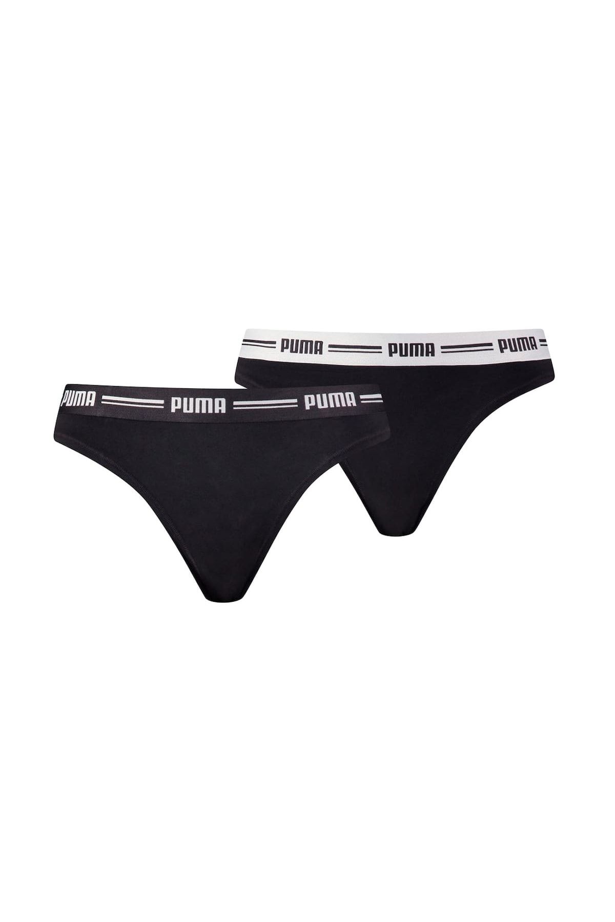 Puma-Damen String – ikonischer, weicher Baumwoll-Modal-Stretch, 2er-Pack 1