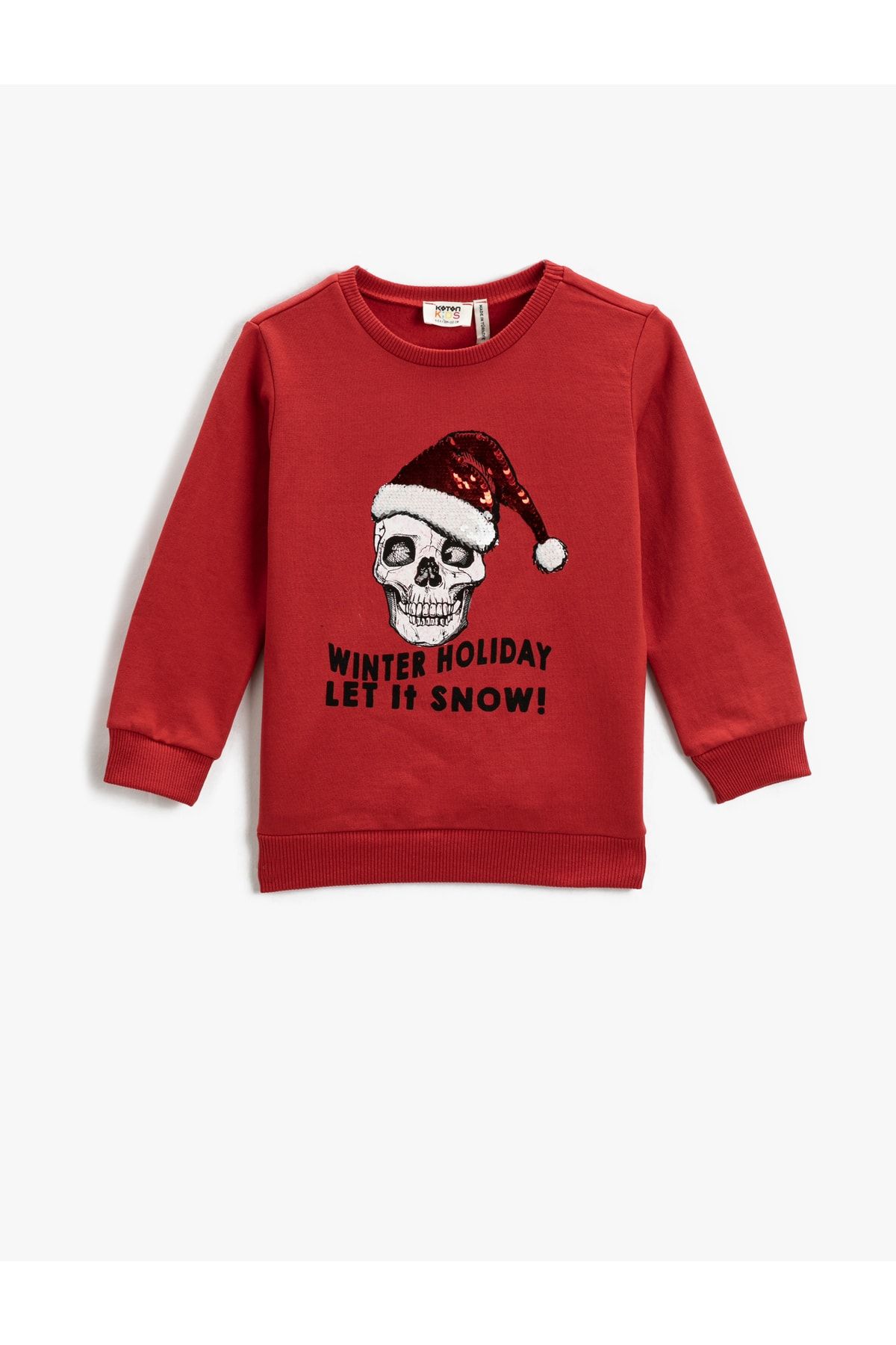 Koton Sweatshirt Rot Regular Fit