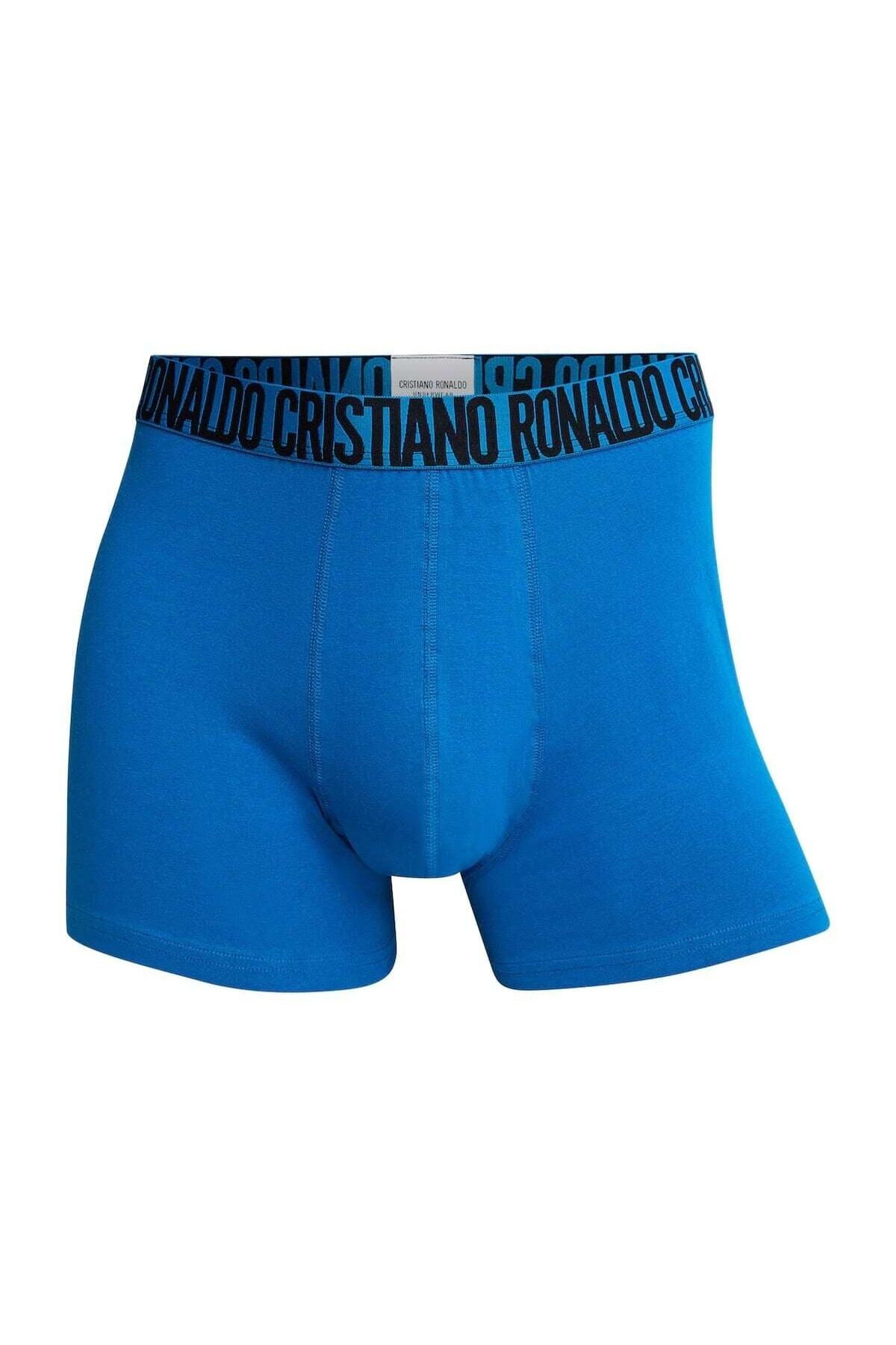 CR7-Herren-Boxershorts, 3er-Pack – Badeshorts, Bio-Baumwoll-Stretch 4