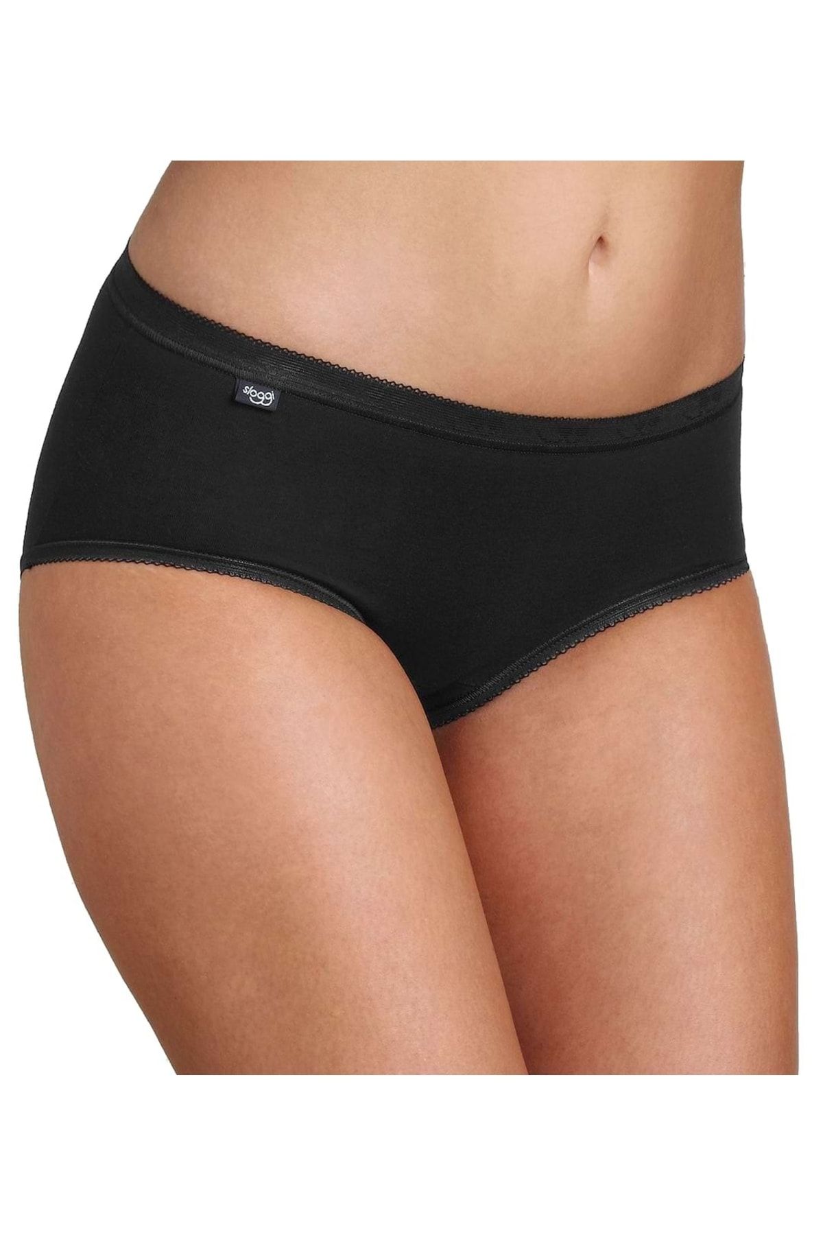 SLOGGI-Damen Slip - Midi, Basic+ 4er Pack, einfarbig 3