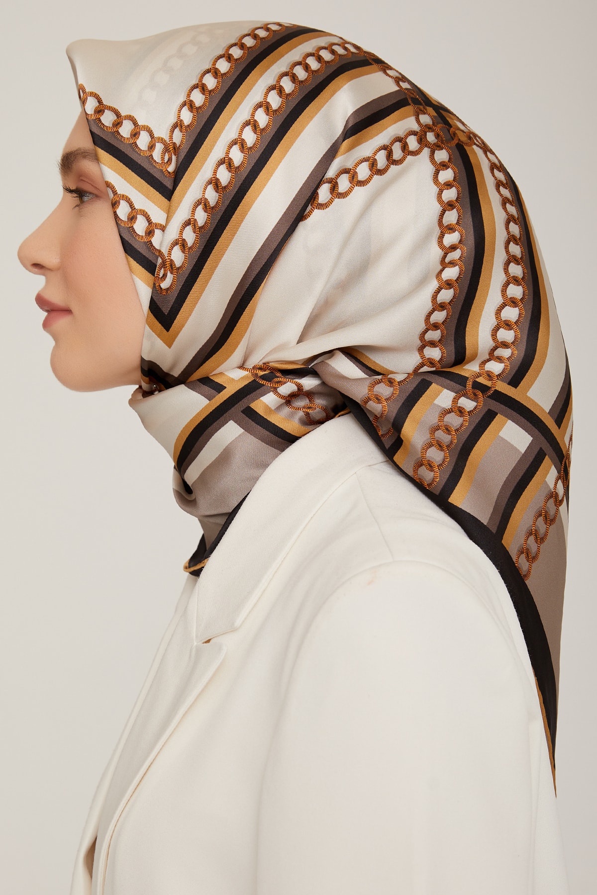 روسری زنانه آرمینه | E22KA8845D01 Armine - Image 2