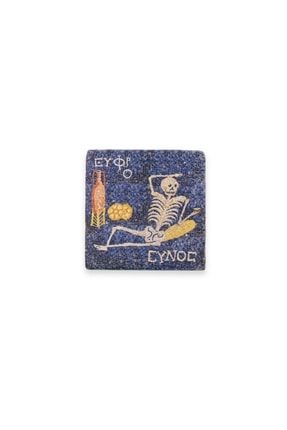 Neşeli Iskelet Mozaiği Traverten Magnet EY.05.08.102734