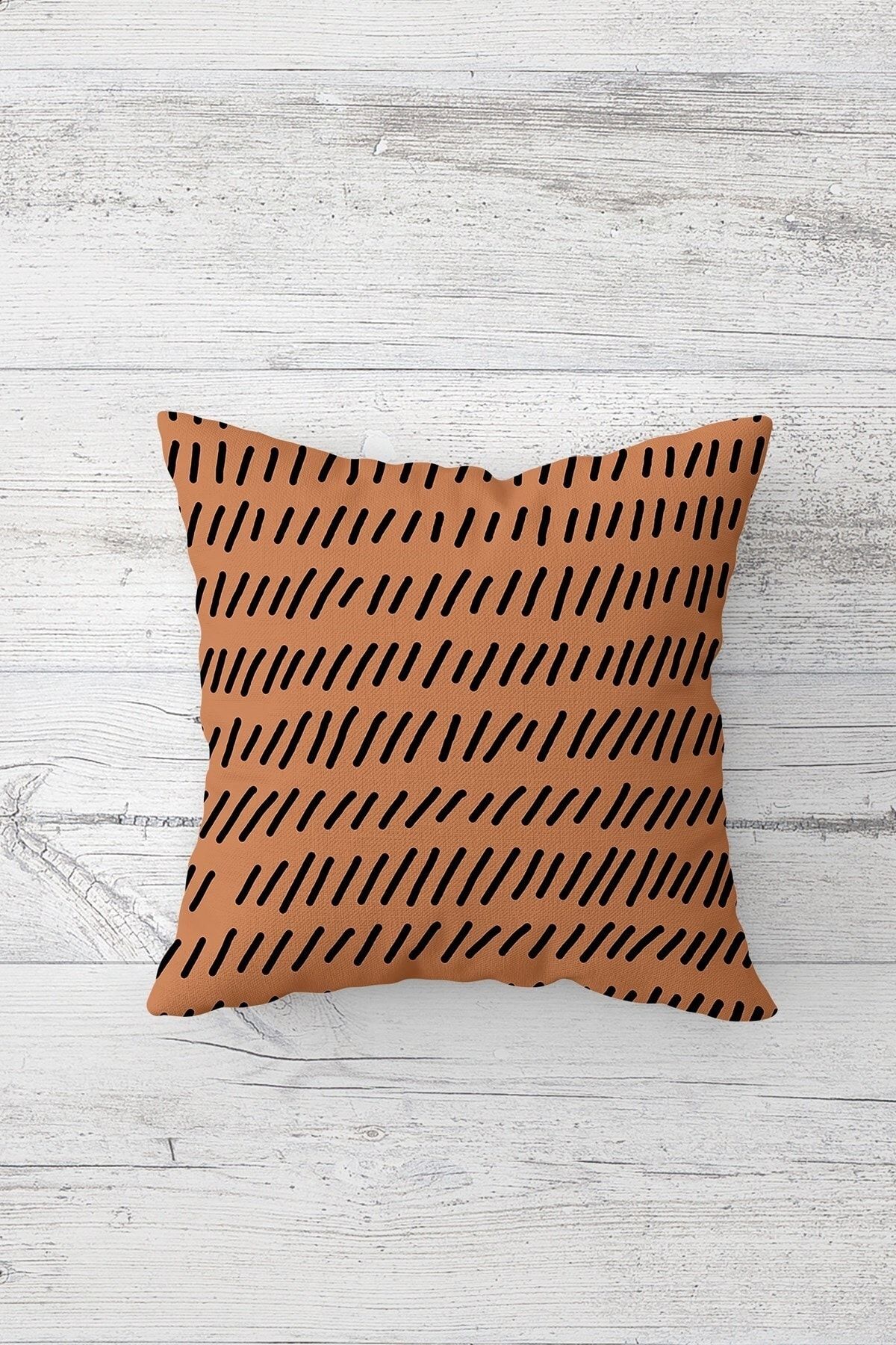 on the clouds-4 Pieces Hidden Zippered Cheeked Patterned Throw Pillow Cover Set - Sofa and Pillow Set 4