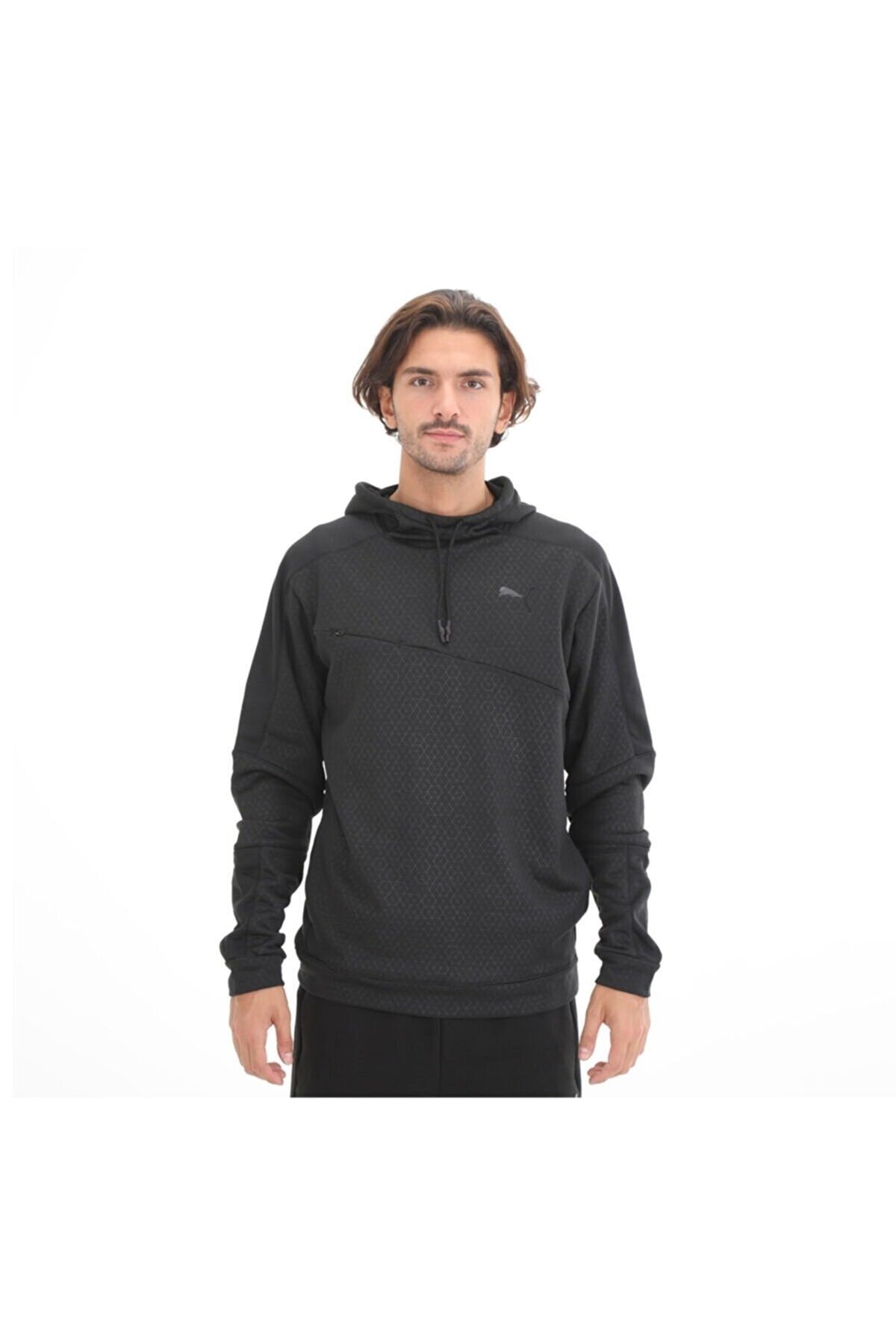Puma 52012601 Traın Actıvate Fz Jacket Black Erkek Sweat