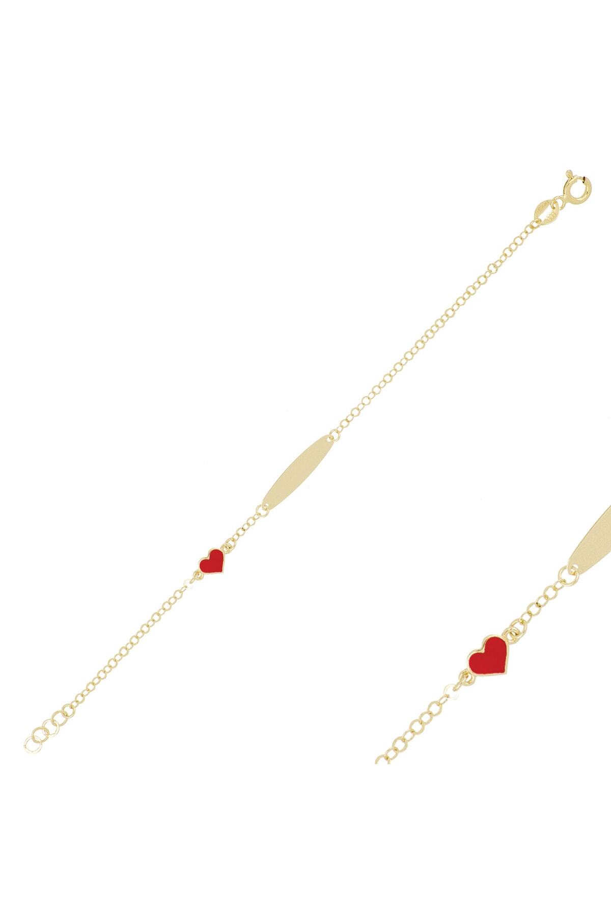 Gold Heart Baby Imprint