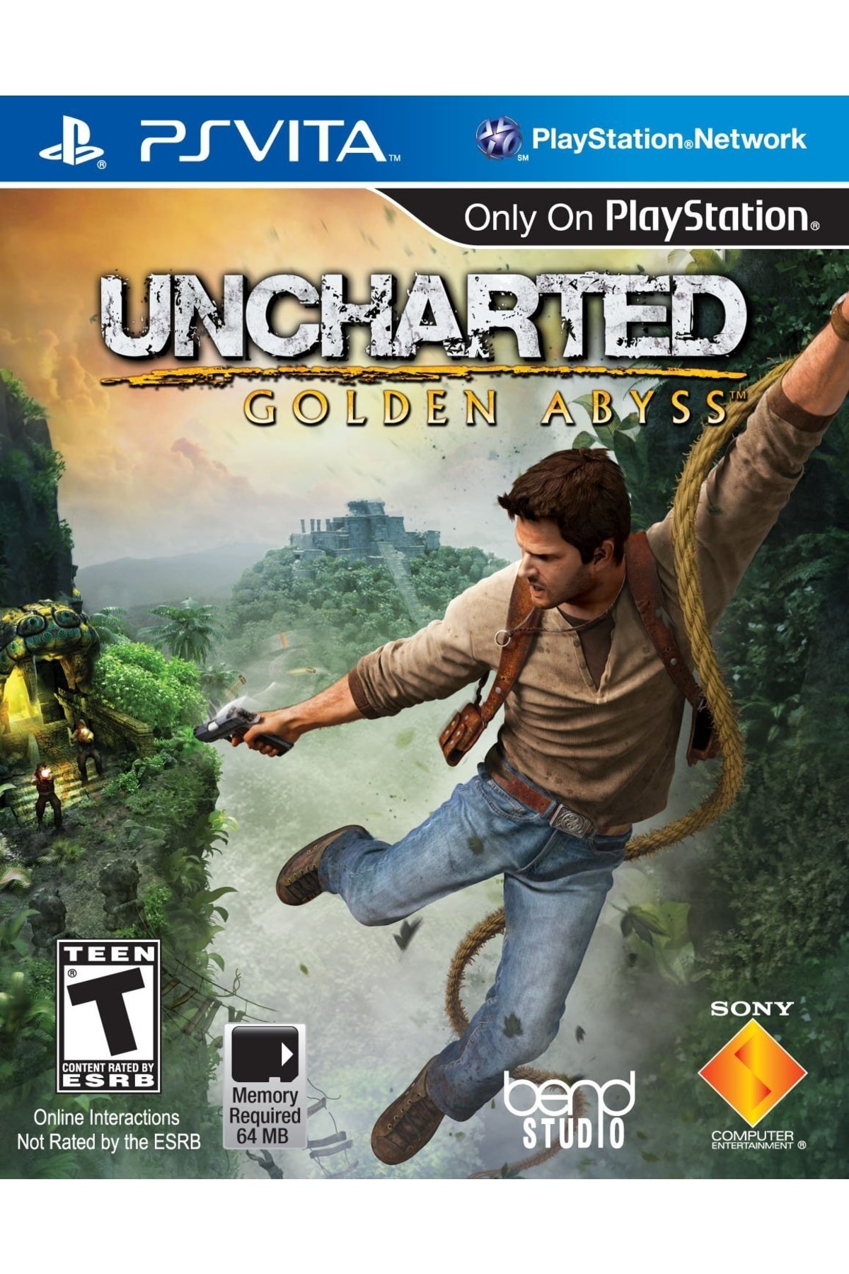 Sony Uncharted Golden Abyss Playstation Vita Oyun Kutusuz Orjinal Ps Vita Oyun