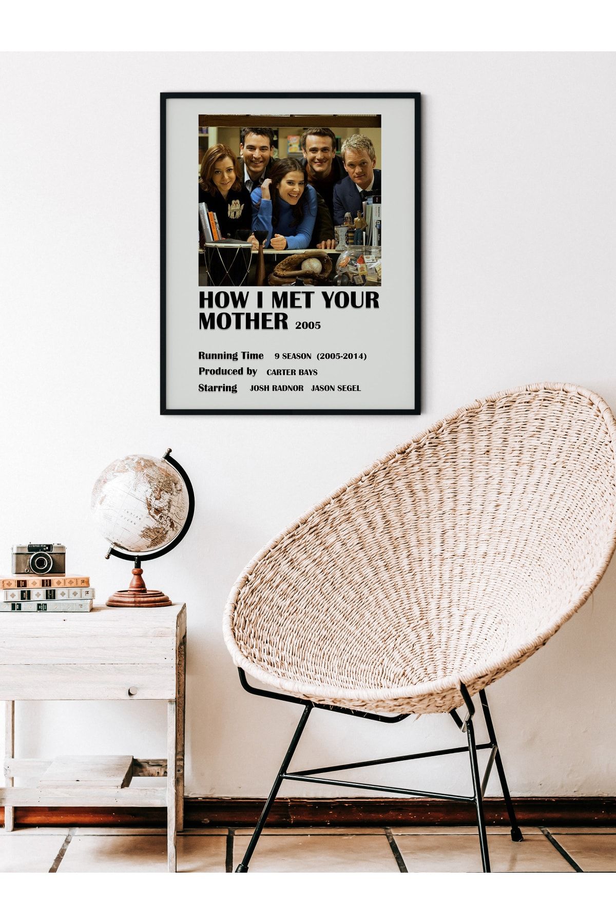 Postifull How I Met Your Mother - Çerçevesiz Poster - Duvar Dekoru - Dizi Ve Film Afiş Posterleri - Kuşe Kağıt VB10798