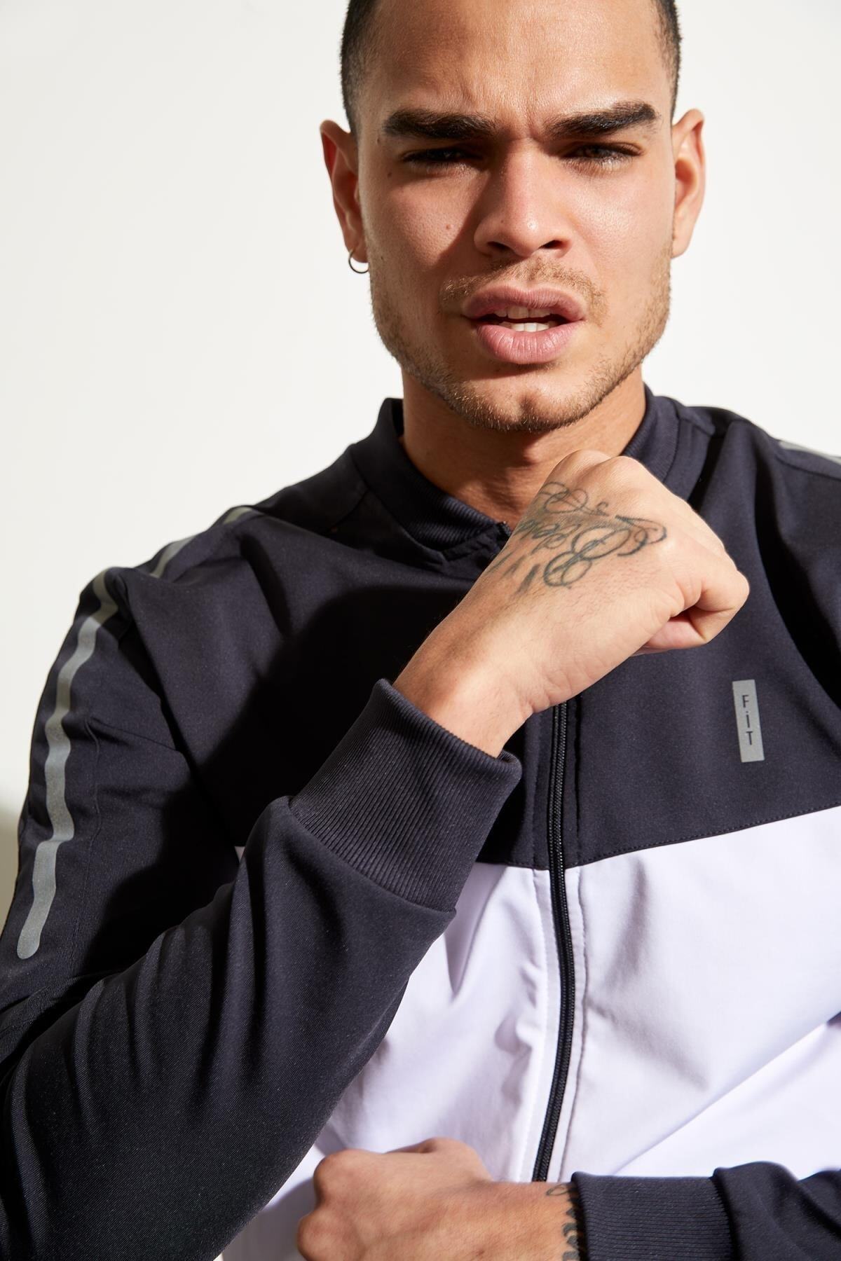 سویشرت مردانه قهوه ای دفاکتو | S3295AZ21SP اورجینال - تصویر 3