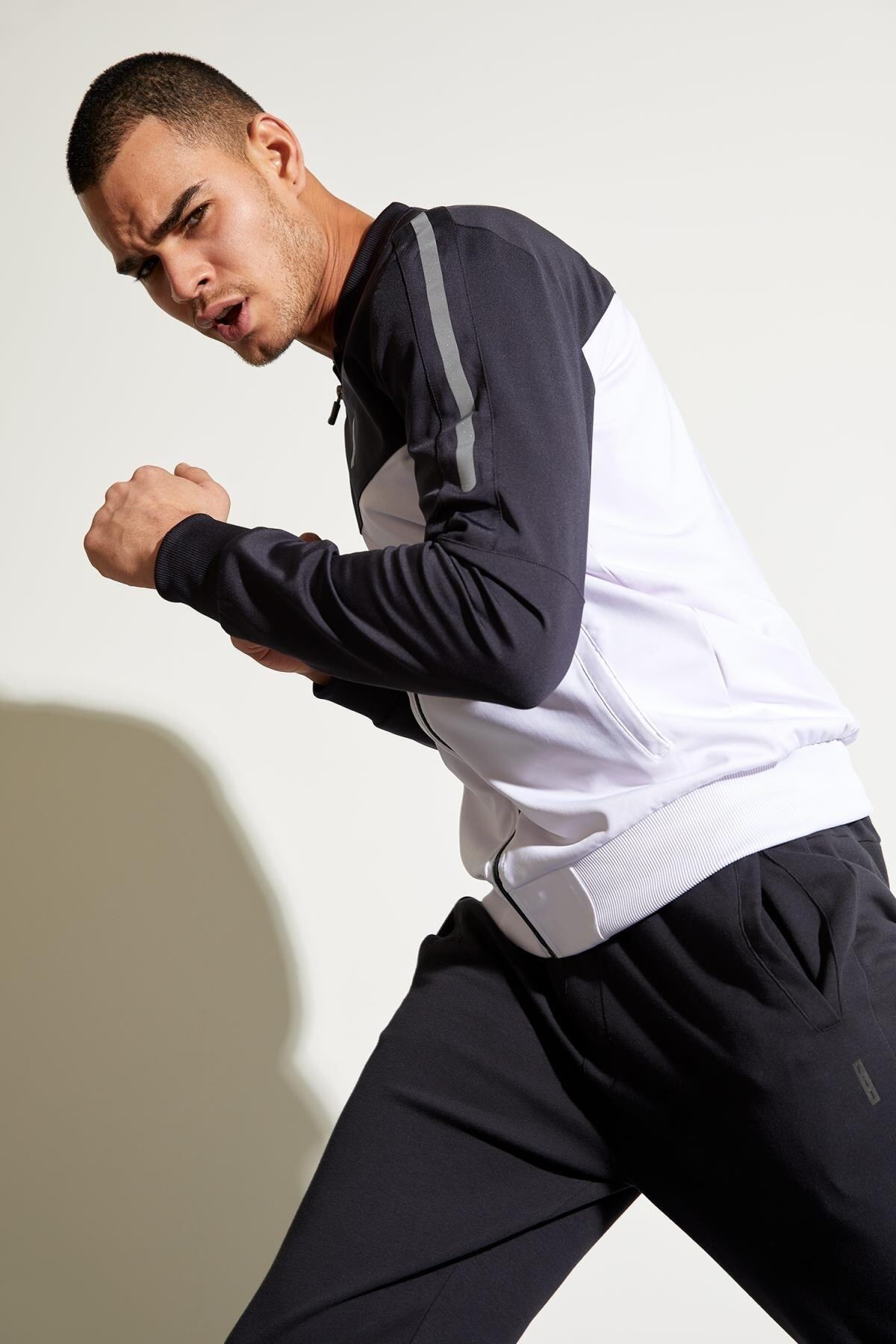 سویشرت مردانه قهوه ای دفاکتو | S3295AZ21SP اورجینال - تصویر 8