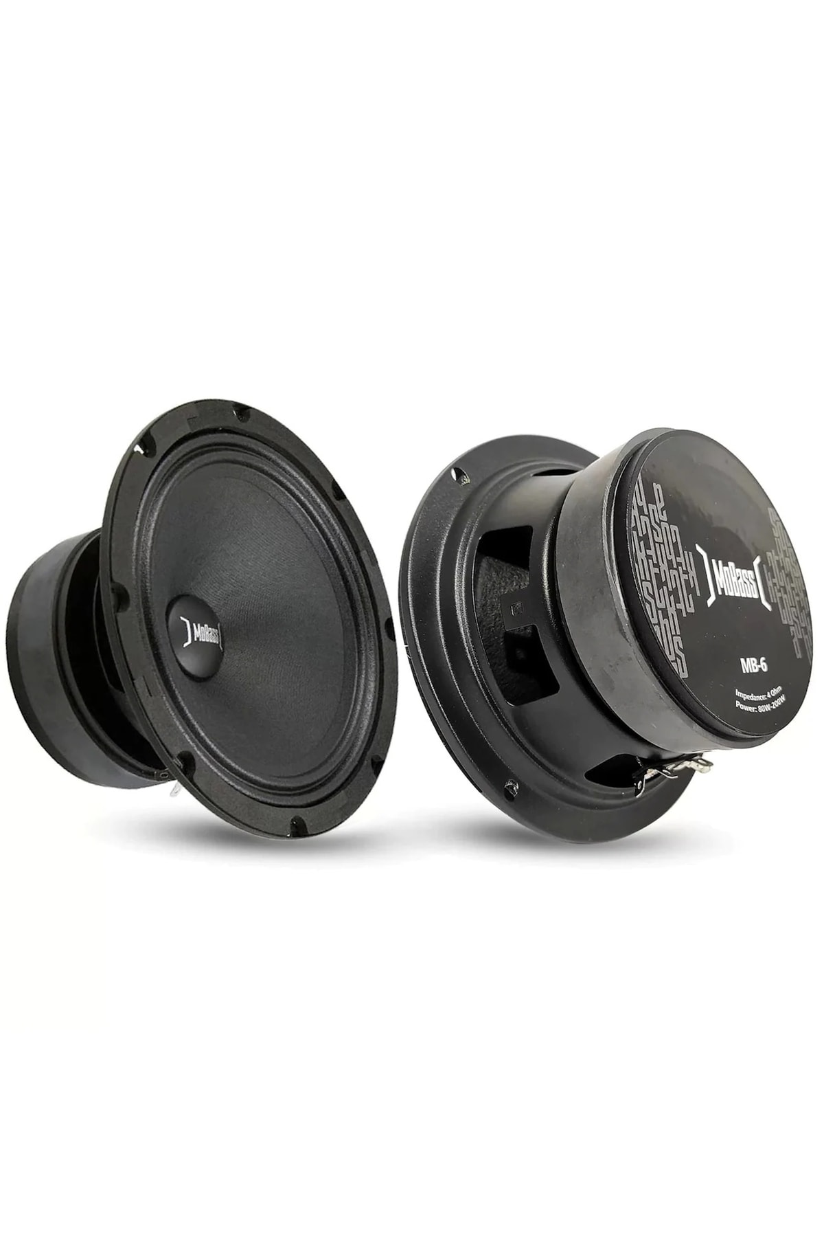 FORX5 Mobass Mb-6 200w 16 Cm 2 Adet Midrange Hoparlör Efsane Seri
