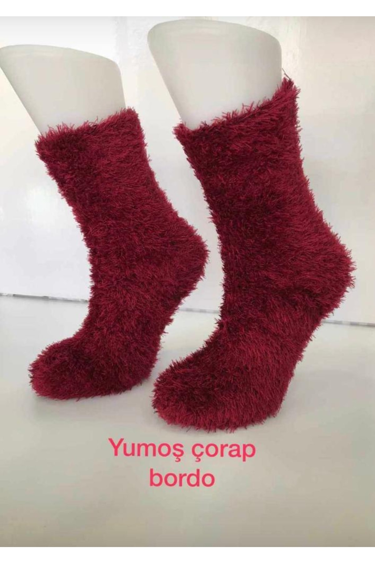 Ebrar Çeyiz Bordo Yumoş Çorap