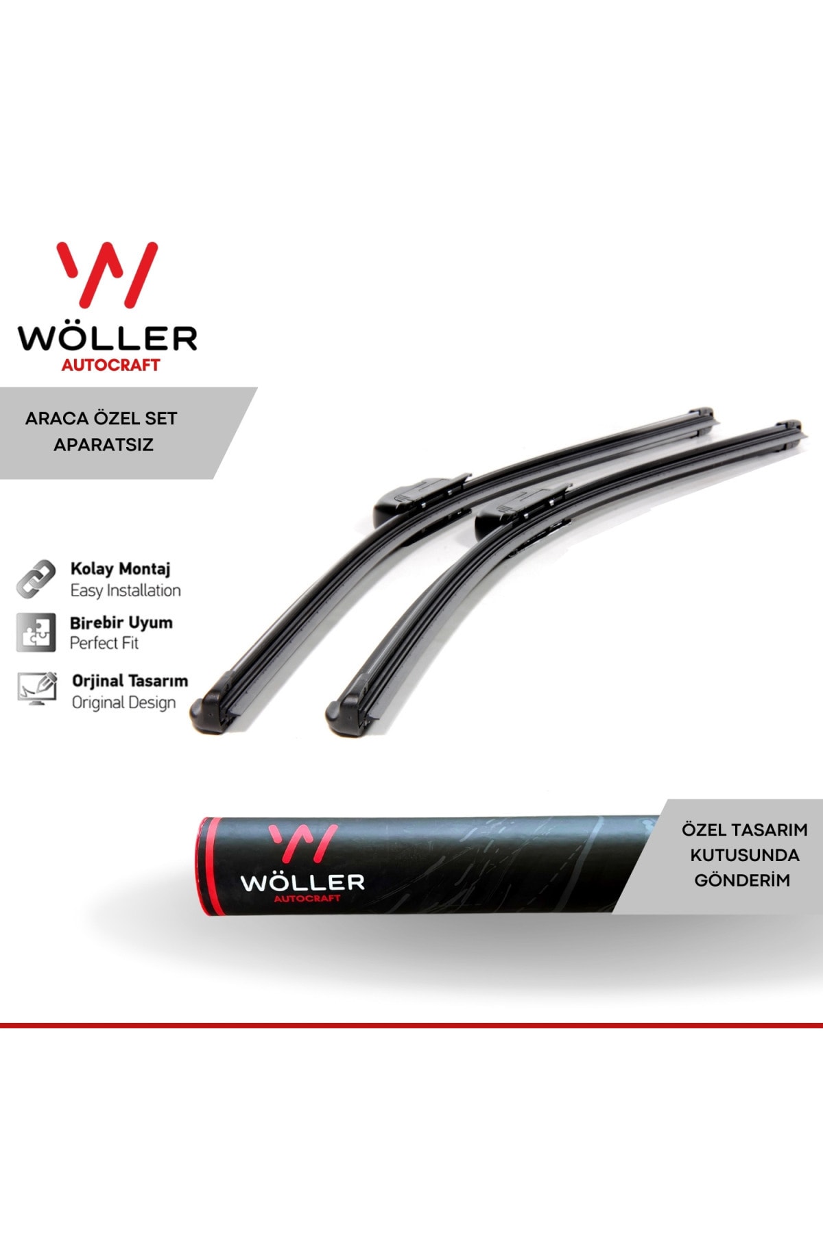 wöller Bmw 5 Serisi Silecek F10 2010 2016 Arası Silecek Takımı Araca Özel