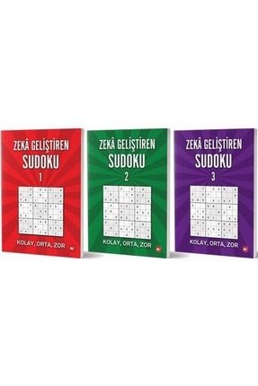 Zeka Geliştiren Sudoku Seti (3 Kitap Takım) - Ramazan Oktay 9782081222144 2-9782081222144