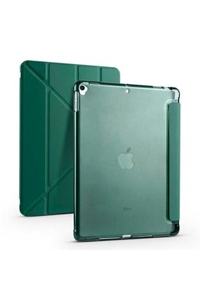 Apple Ipad 10.2 (8.NESİL) Uyumlu Kalemlikli Premium Standlı Katlanabilir Uyku Modlu Tablet Kılıfı Uyku Modu Özellikli Orjinal Kılıf